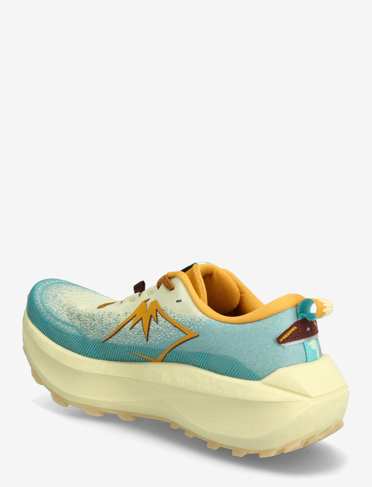 Asics - Trabuco Max 4 - löparskor - wheat yellow/dark red planet - 2