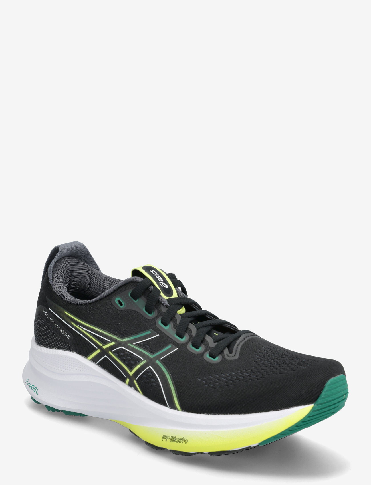 Asics - GEL-KAYANO 32 - shoes - black/jasper green - 0