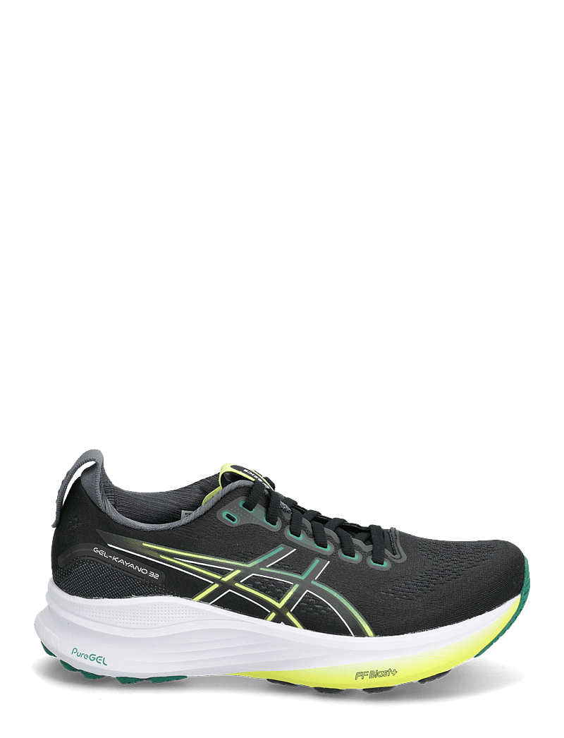 Asics - GEL-KAYANO 32 - shoes - black/jasper green - 1
