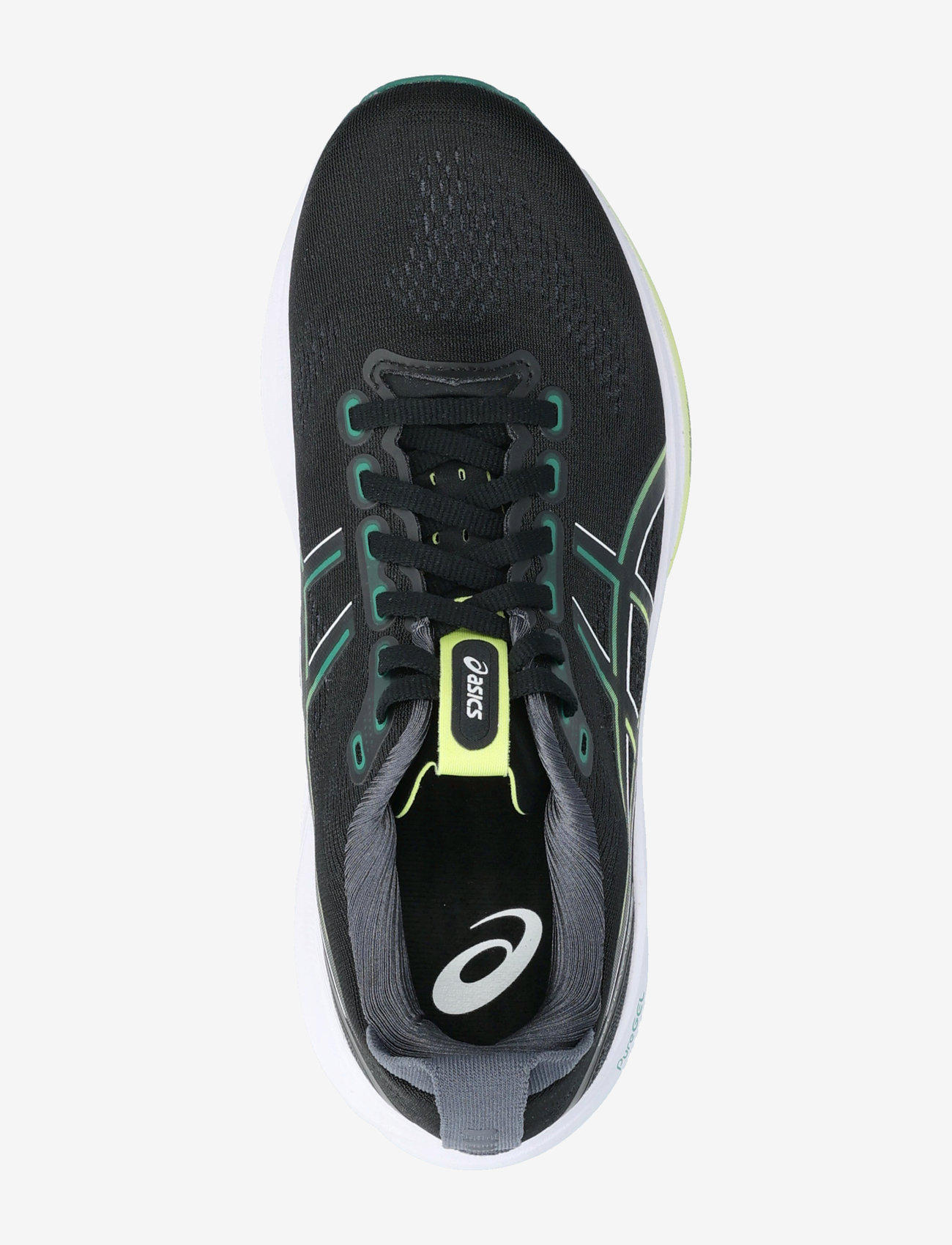 Asics - GEL-KAYANO 32 - shoes - black/jasper green - 3