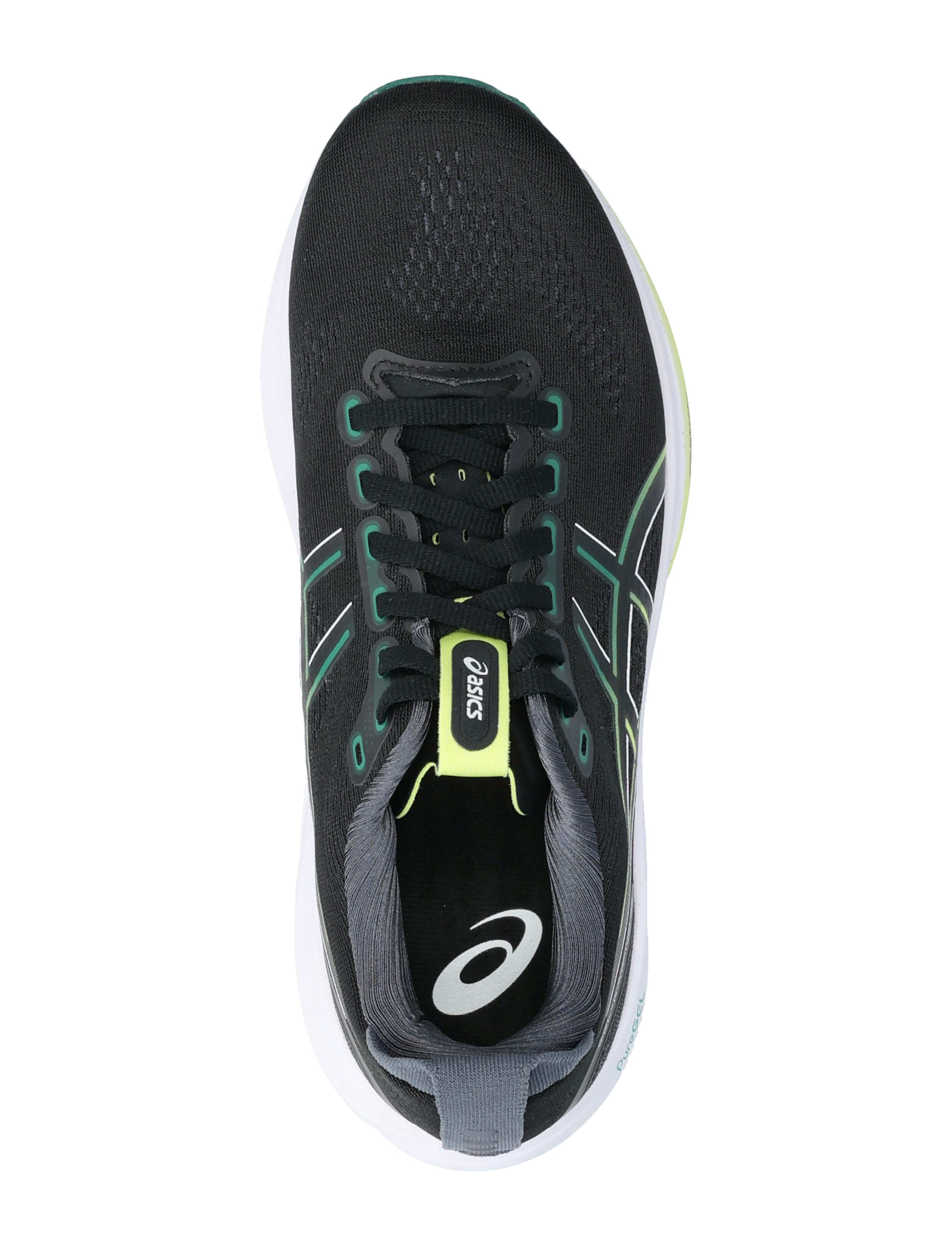 Asics - GEL-KAYANO 32 - shoes - black/jasper green - 3