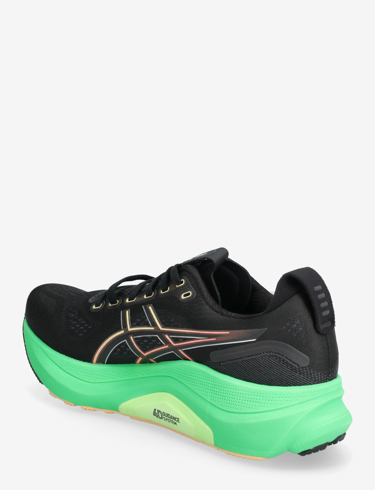 Asics - GEL-KAYANO 32 - löparskor - black/vital green - 2