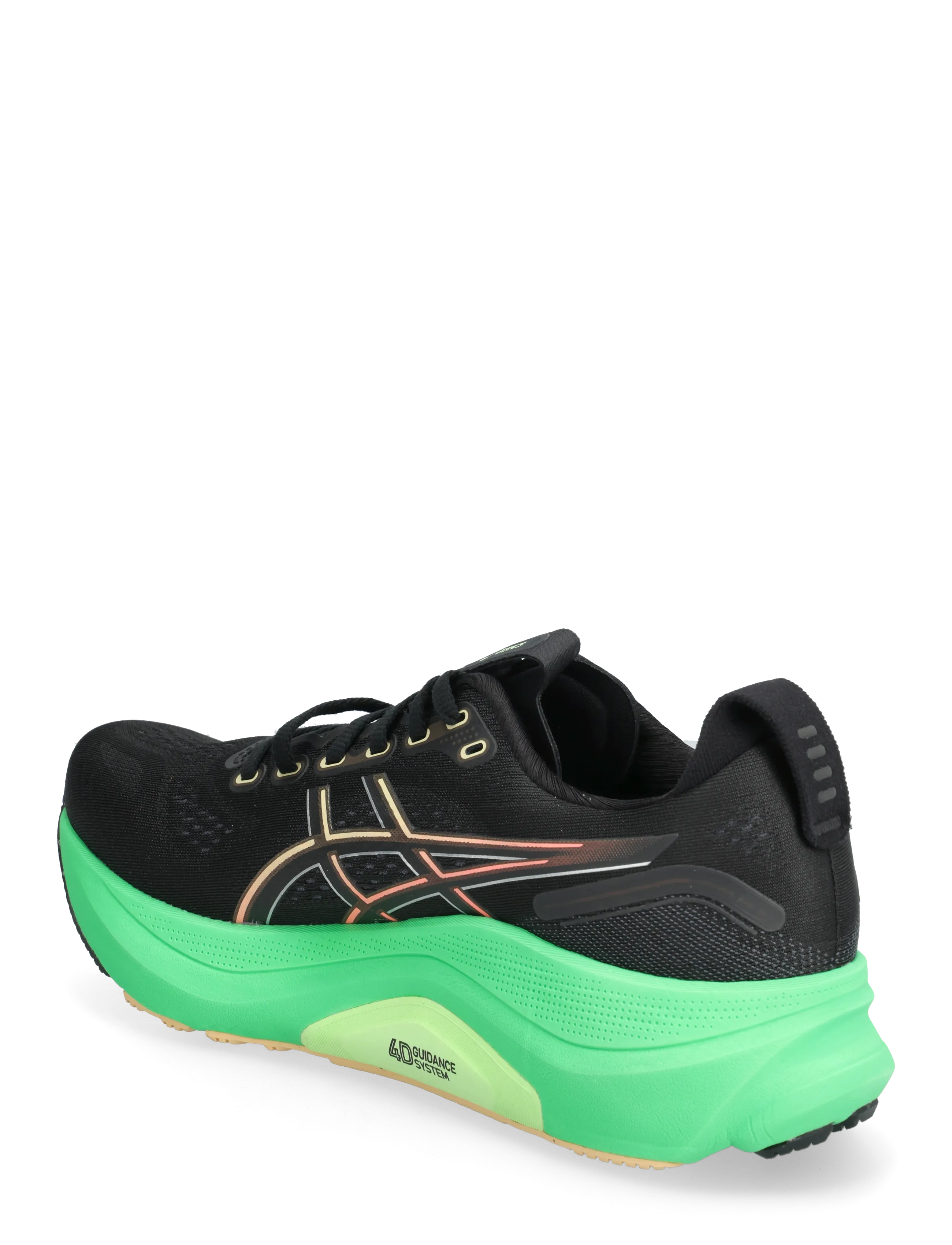 Asics - GEL-KAYANO 32 - löparskor - black/vital green - 2