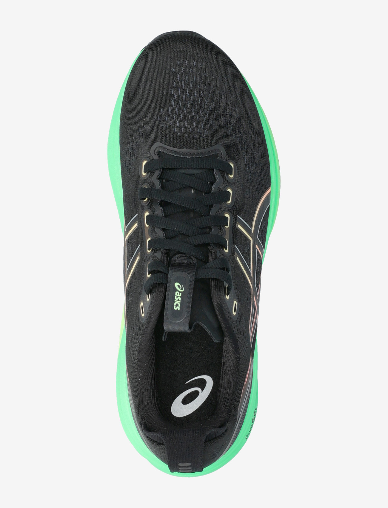 Asics - GEL-KAYANO 32 - löparskor - black/vital green - 3