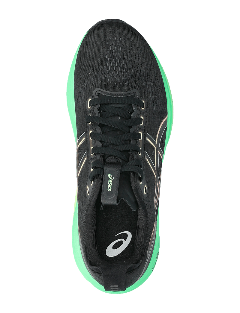 Asics - GEL-KAYANO 32 - löparskor - black/vital green - 3