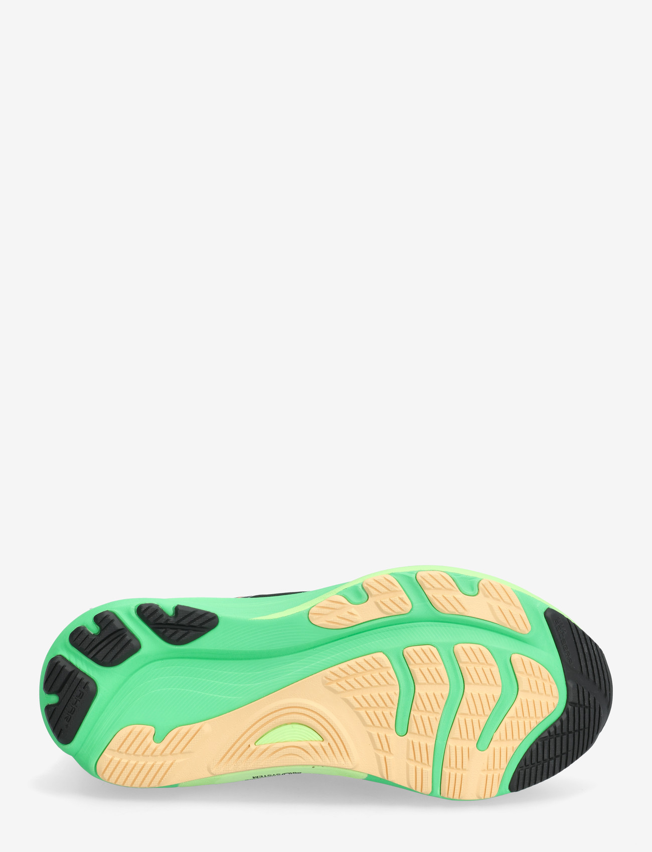 Asics - GEL-KAYANO 32 - löparskor - black/vital green - 4