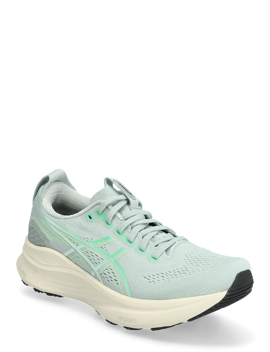 Asics - GEL-KAYANO 32 - running shoes - cold moss/vital green - 0