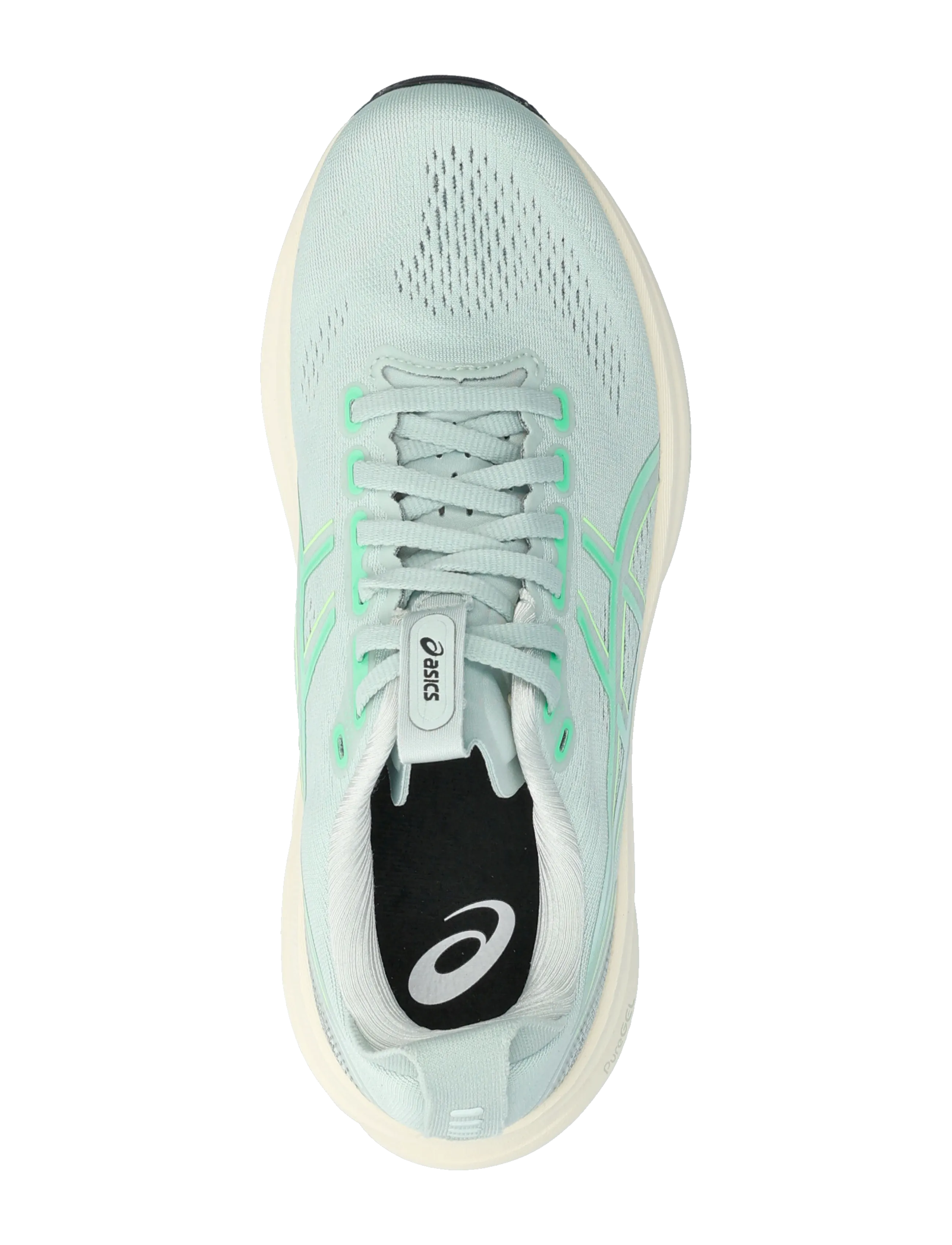 Asics - GEL-KAYANO 32 - running shoes - cold moss/vital green - 3