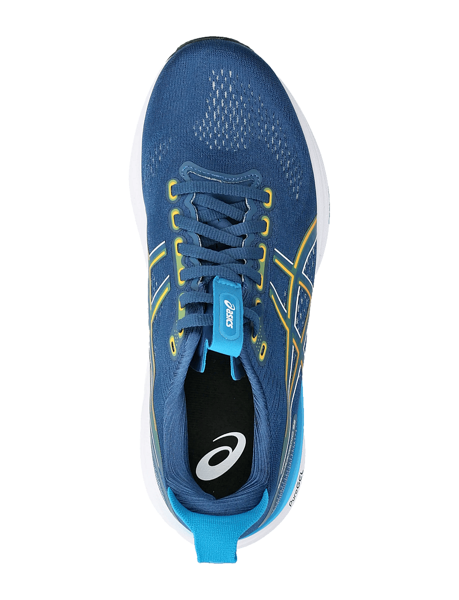 Asics - GEL-KAYANO 32 - shoes - twilight blue/anzu - 3