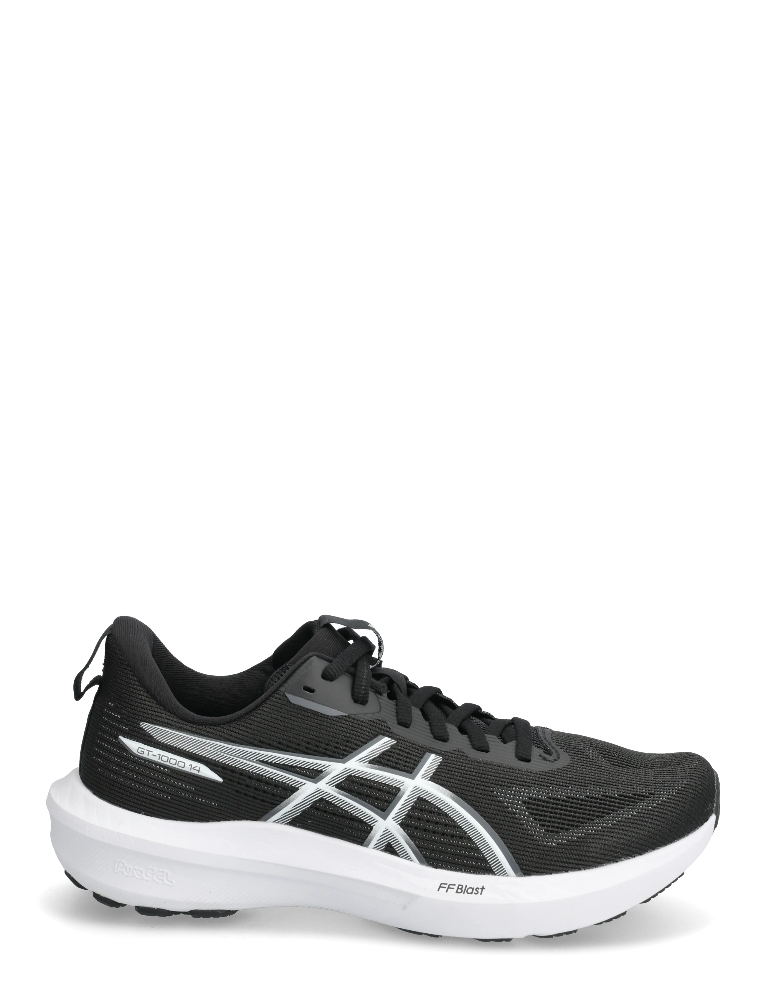 Asics - GT-1000 14 - chaussures de course - black/white - 1