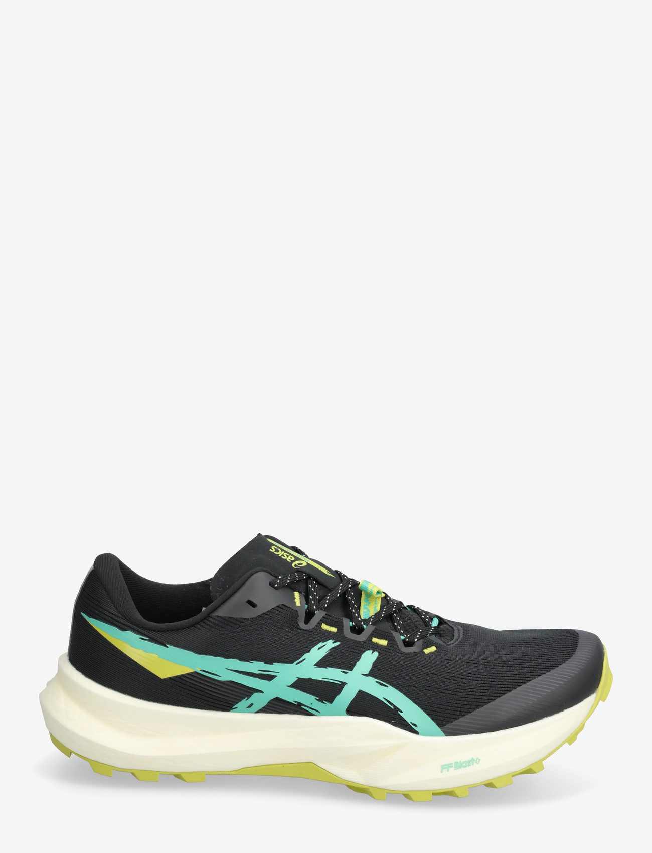 Asics - Fuji Lite 6 - shoes - black/aurora green - 1