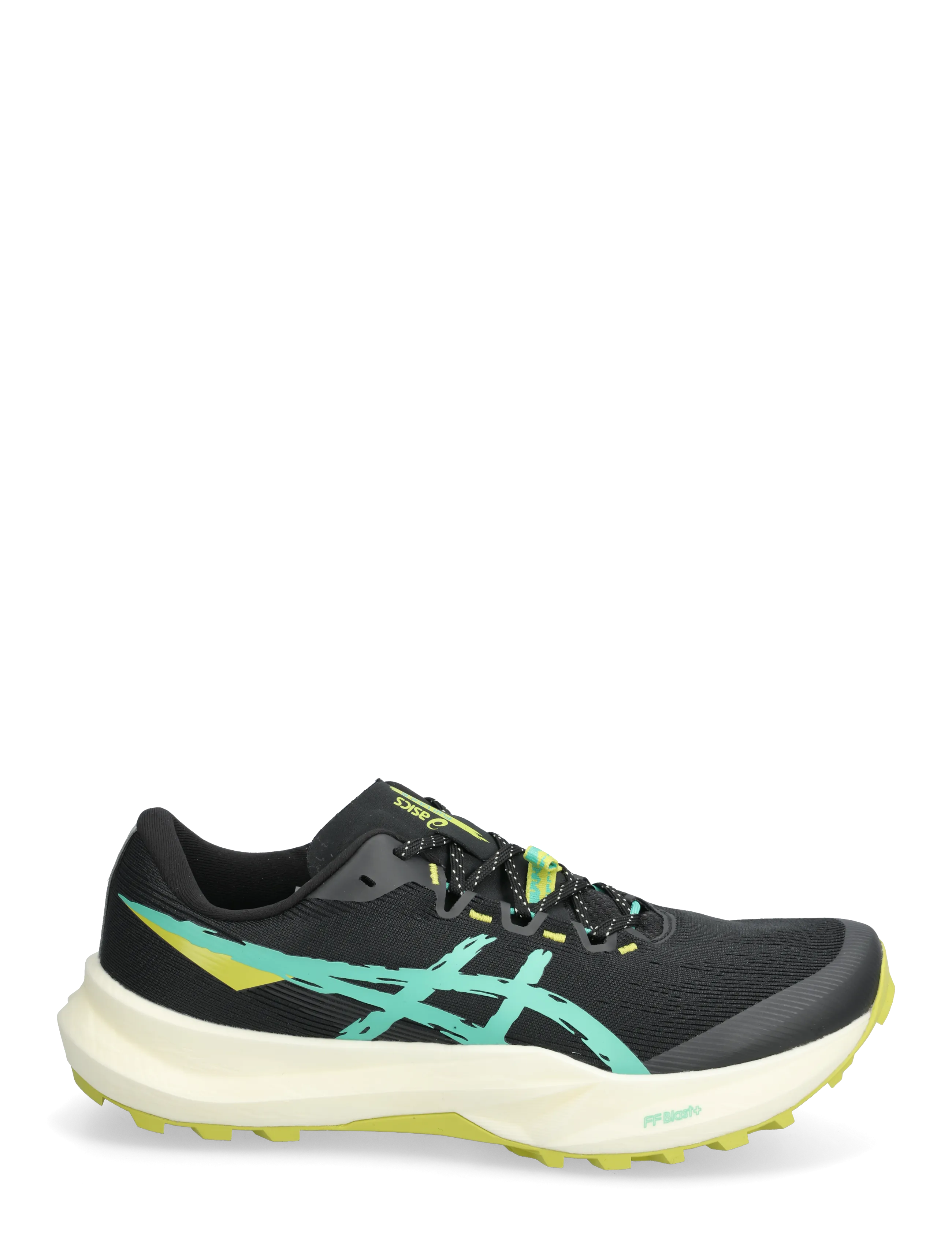 Asics - Fuji Lite 6 - shoes - black/aurora green - 1