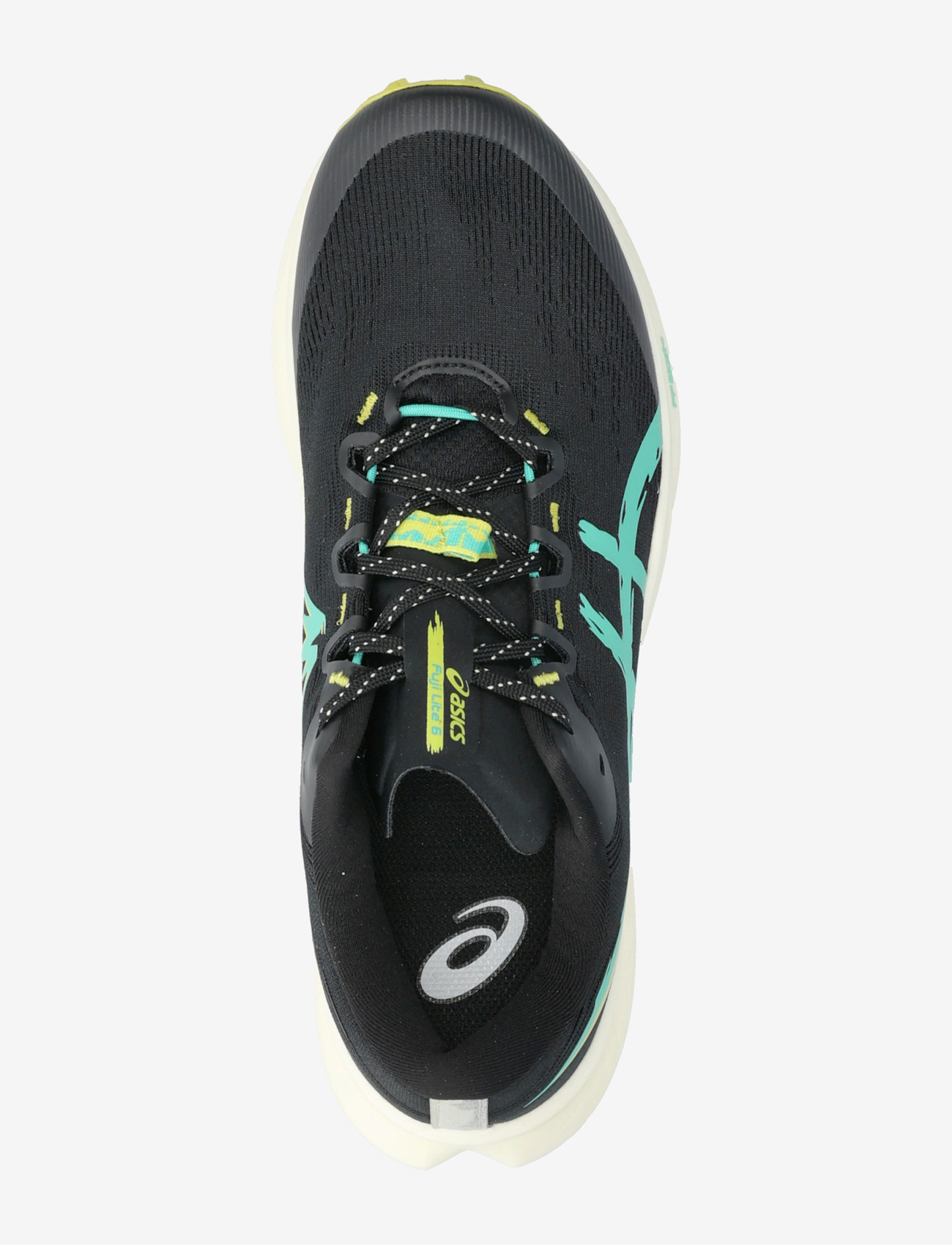Asics - Fuji Lite 6 - shoes - black/aurora green - 3
