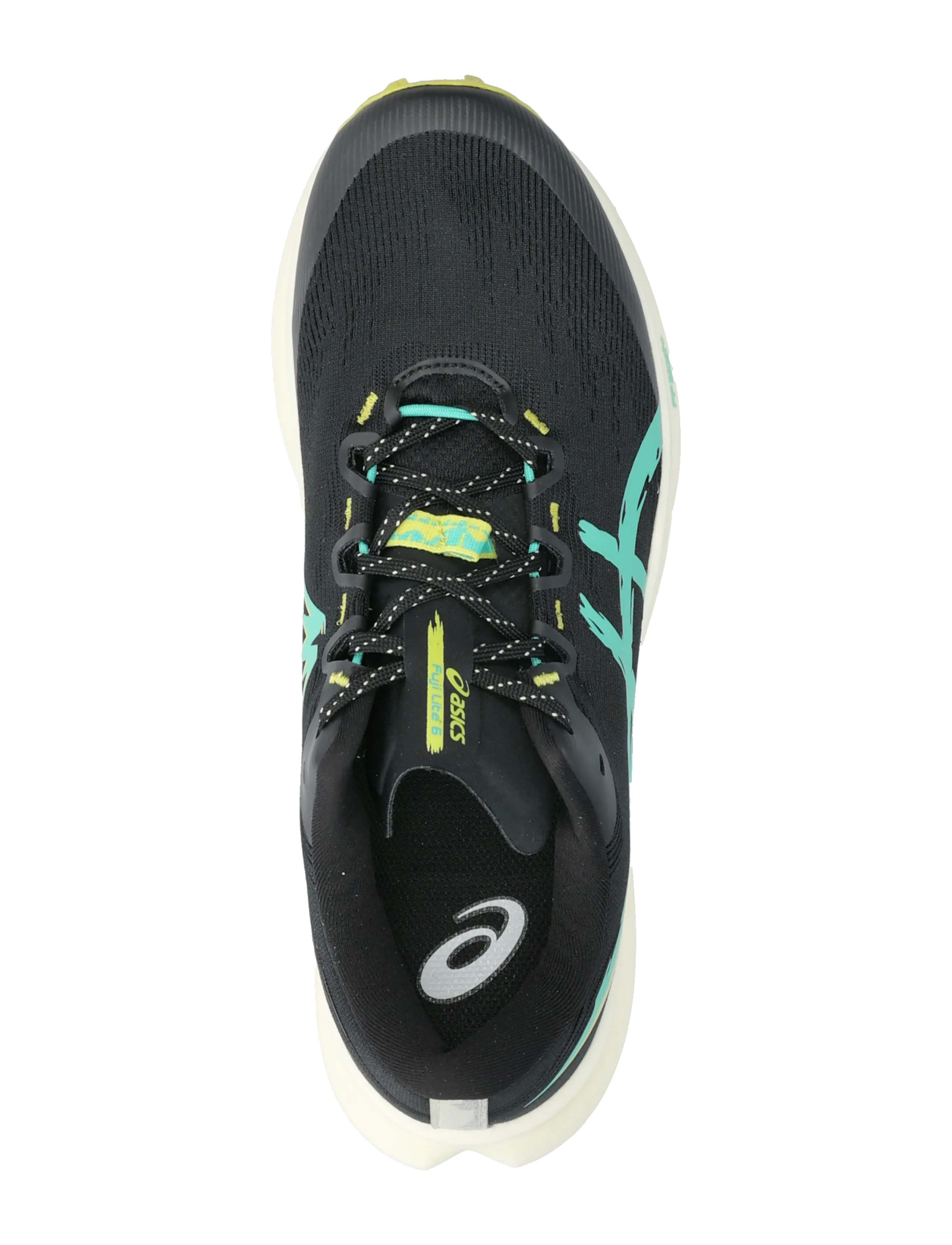 Asics - Fuji Lite 6 - shoes - black/aurora green - 3