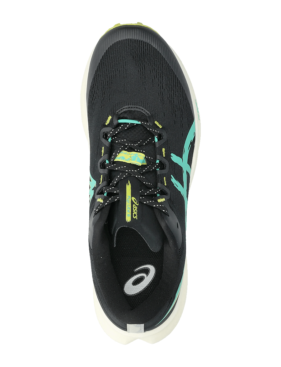 Asics - Fuji Lite 6 - shoes - black/aurora green - 3