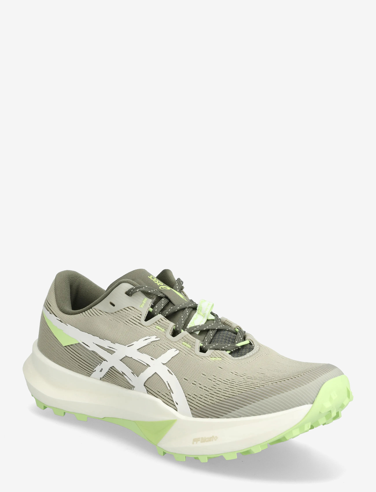 Asics - Fuji Lite 6 - löparskor - khaki/cream - 0
