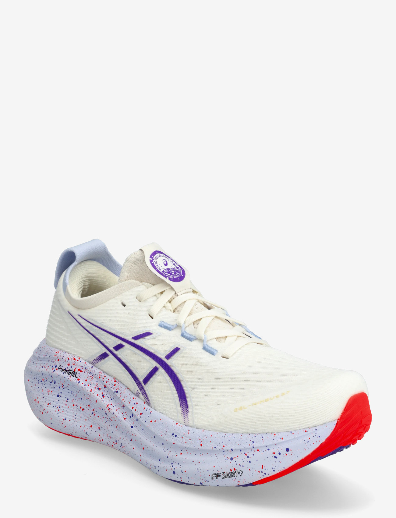 Asics - GEL-NIMBUS 27 TOKYO - löparskor - cream/edo purple - 0