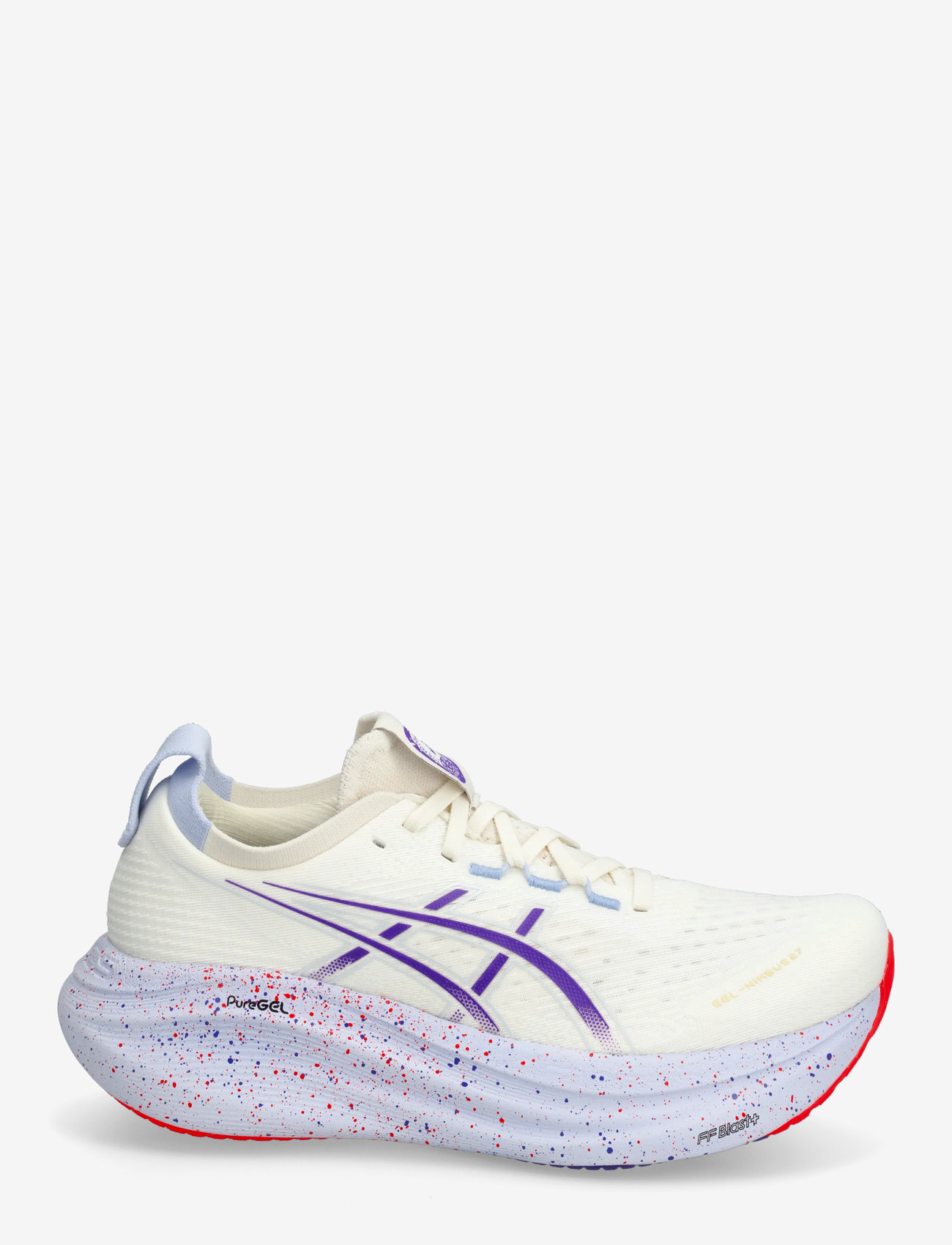 Asics - GEL-NIMBUS 27 TOKYO - löparskor - cream/edo purple - 1