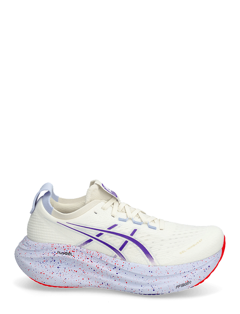 Asics - GEL-NIMBUS 27 TOKYO - shoes - cream/edo purple - 1