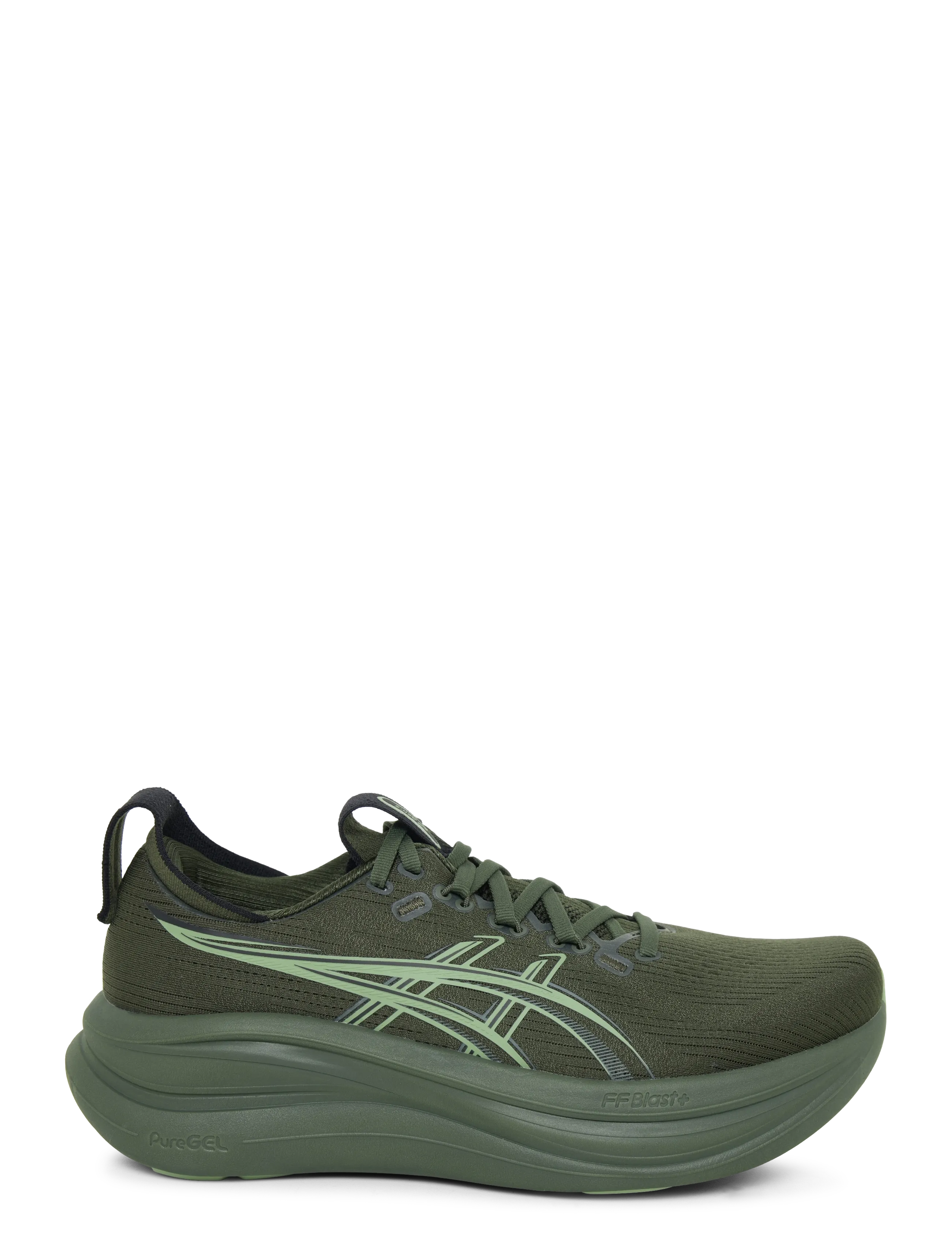 Asics - GEL-NIMBUS 28 - shoes - vintage khaki/khaki green - 2