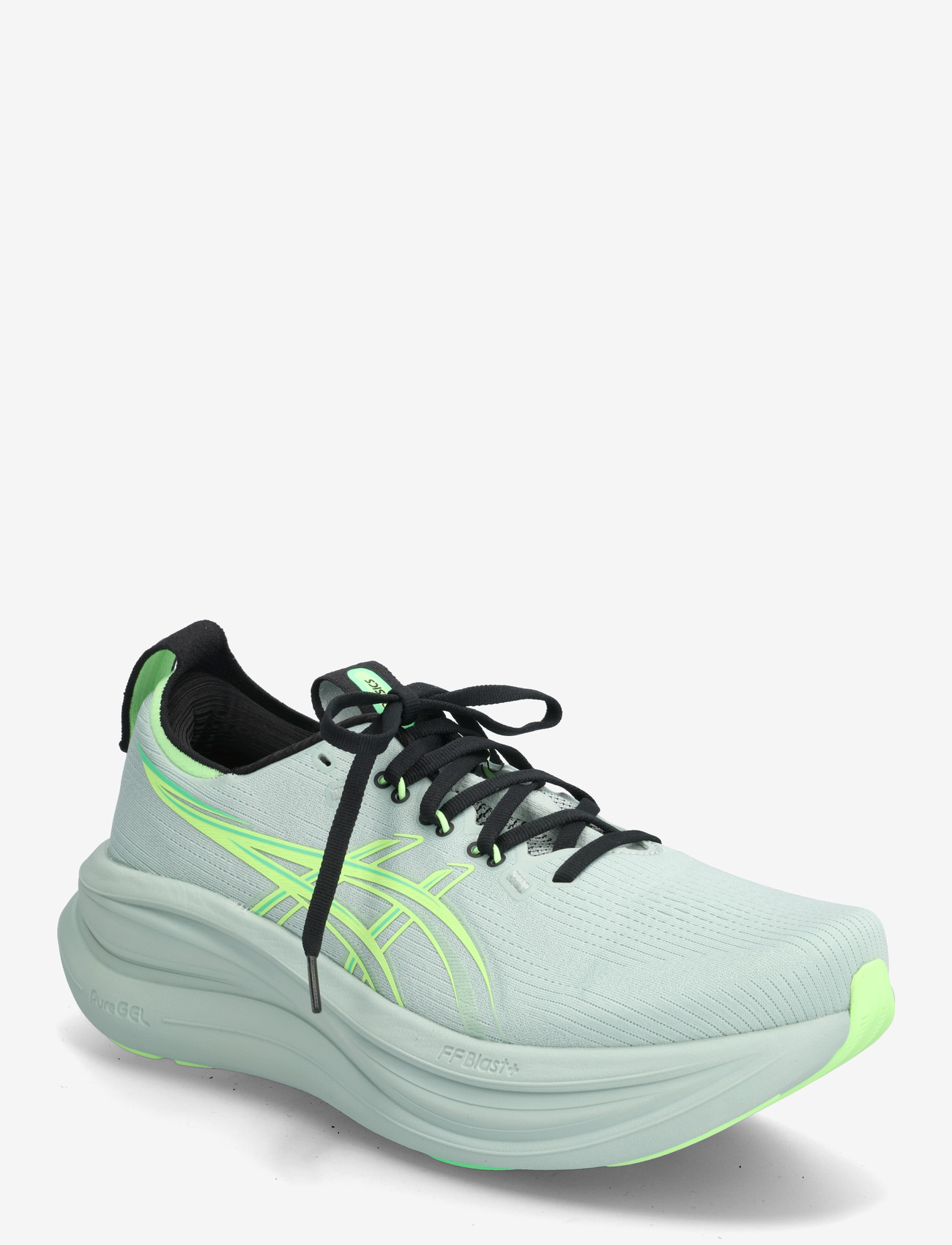 Asics - GEL-NIMBUS 28 - löparskor - cold moss/illuminate green - 0