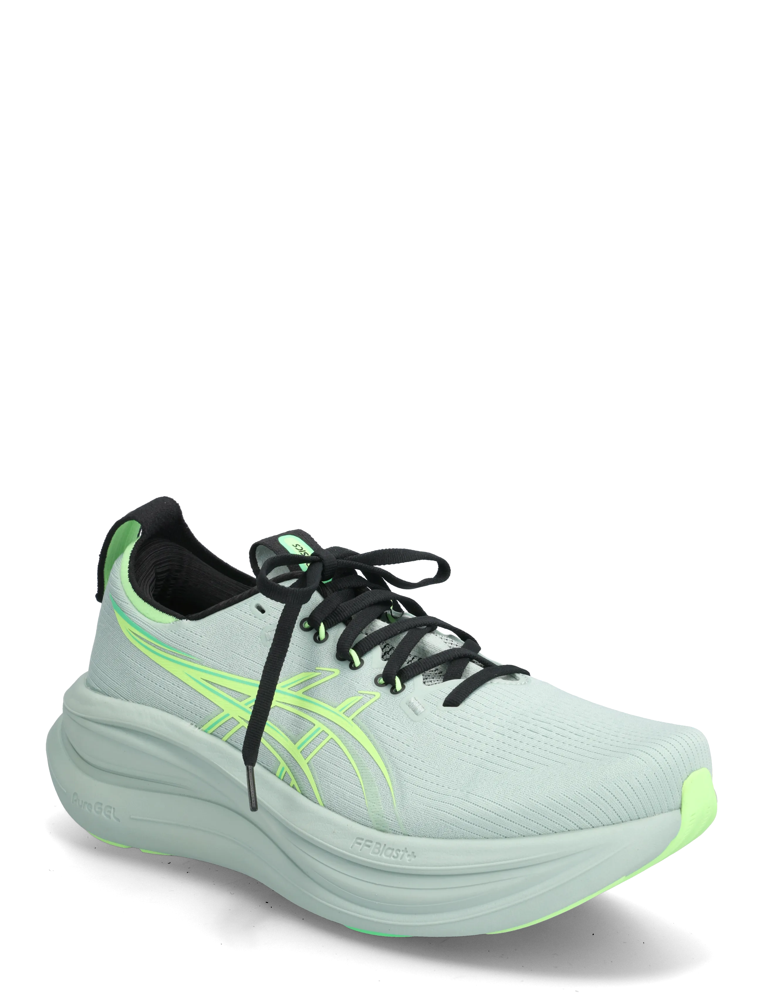 Asics GEL-NIMBUS 28 - ASICS - COLD MOSS/ILLUMINATE GREEN / green