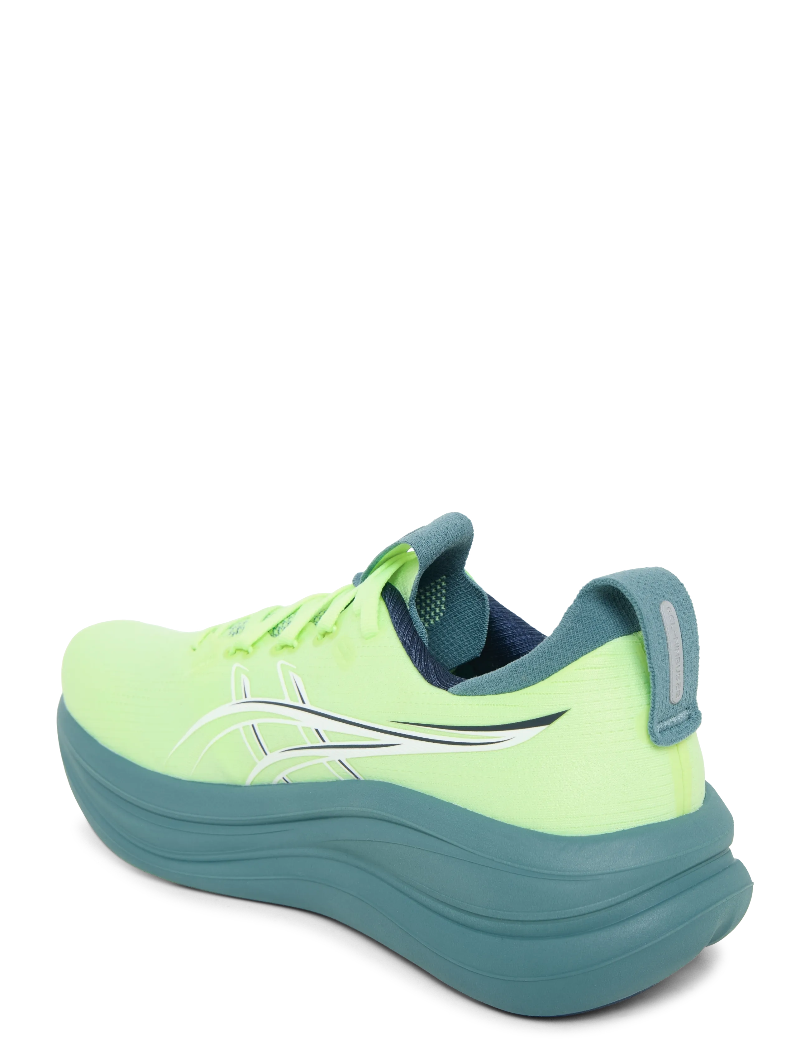 Asics - GEL-NIMBUS 28 - shoes - illuminate yellow/foggy teal - 1