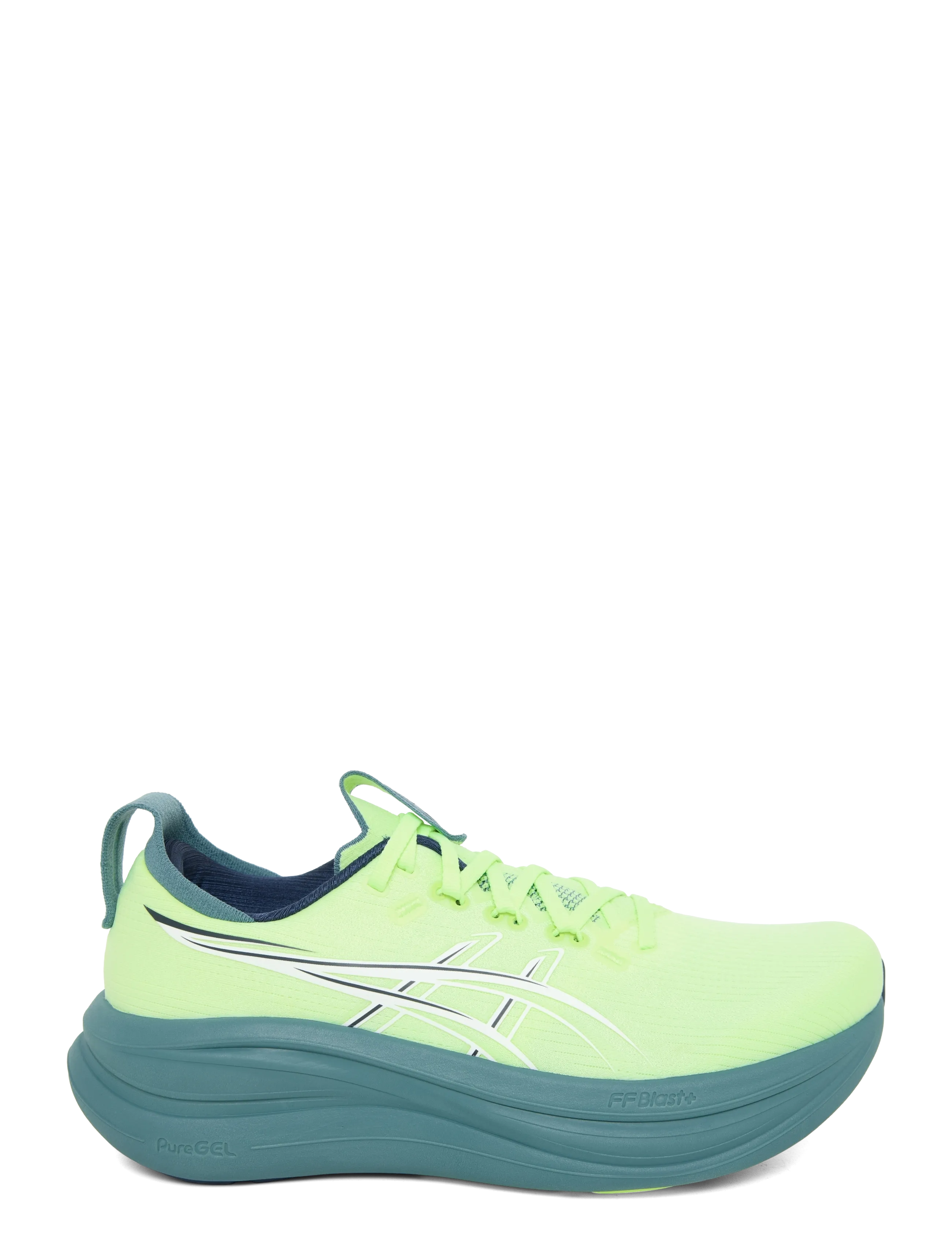 Asics - GEL-NIMBUS 28 - shoes - illuminate yellow/foggy teal - 2