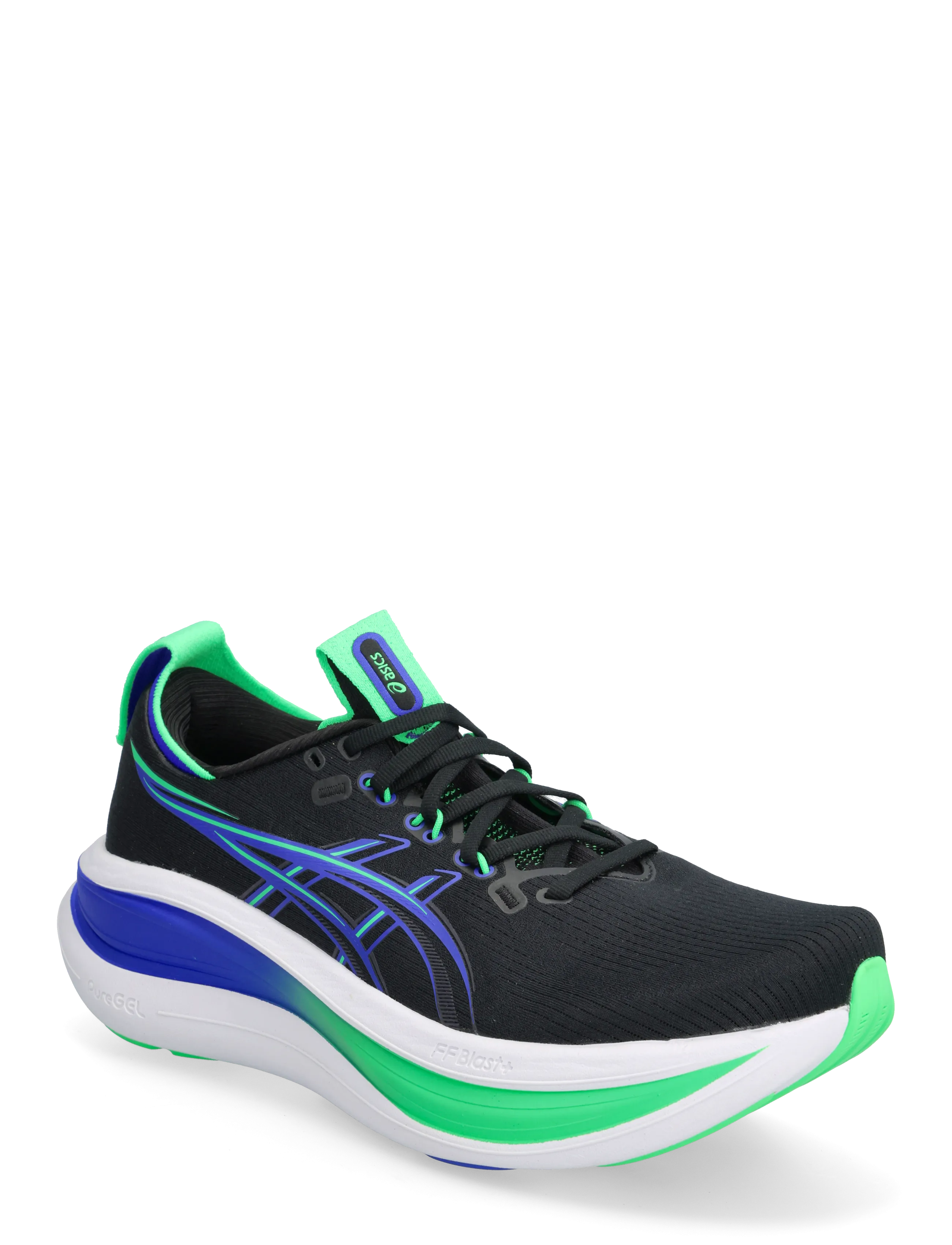 Asics GEL-NIMBUS 28 - ASICS - BLACK/COBALT BURST / black