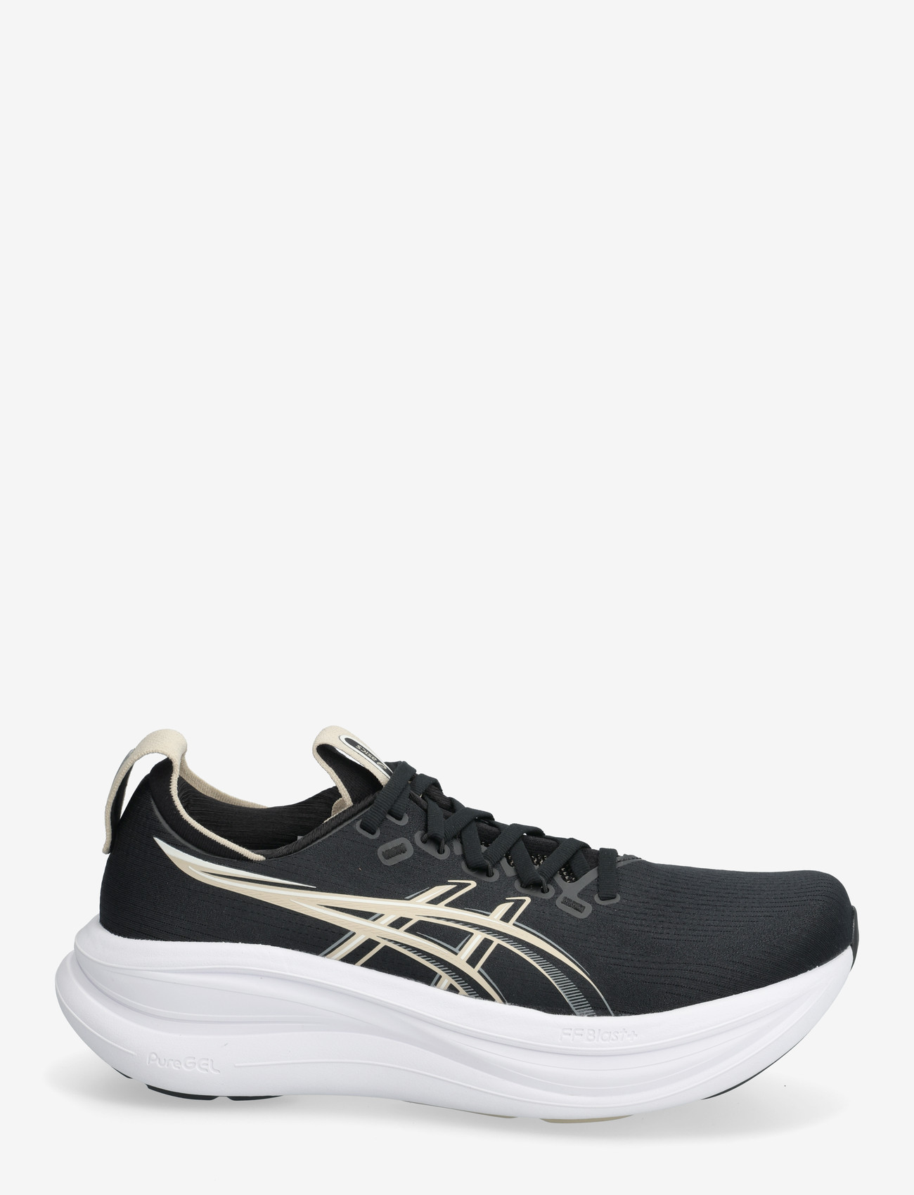 Asics - GEL-NIMBUS 28 - shoes - black/feather grey - 1