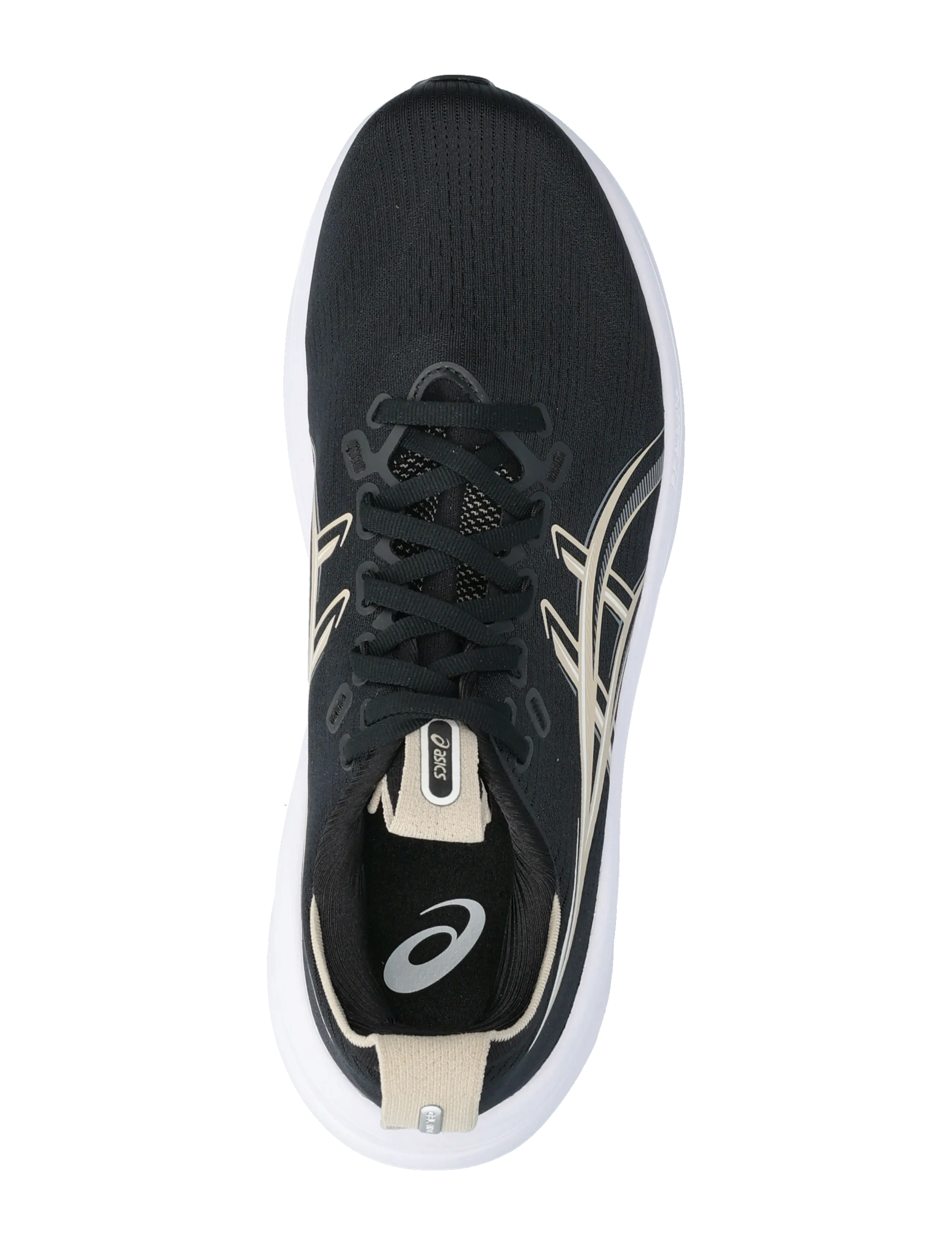 Asics - GEL-NIMBUS 28 - loopschoenen - black/feather grey - 3