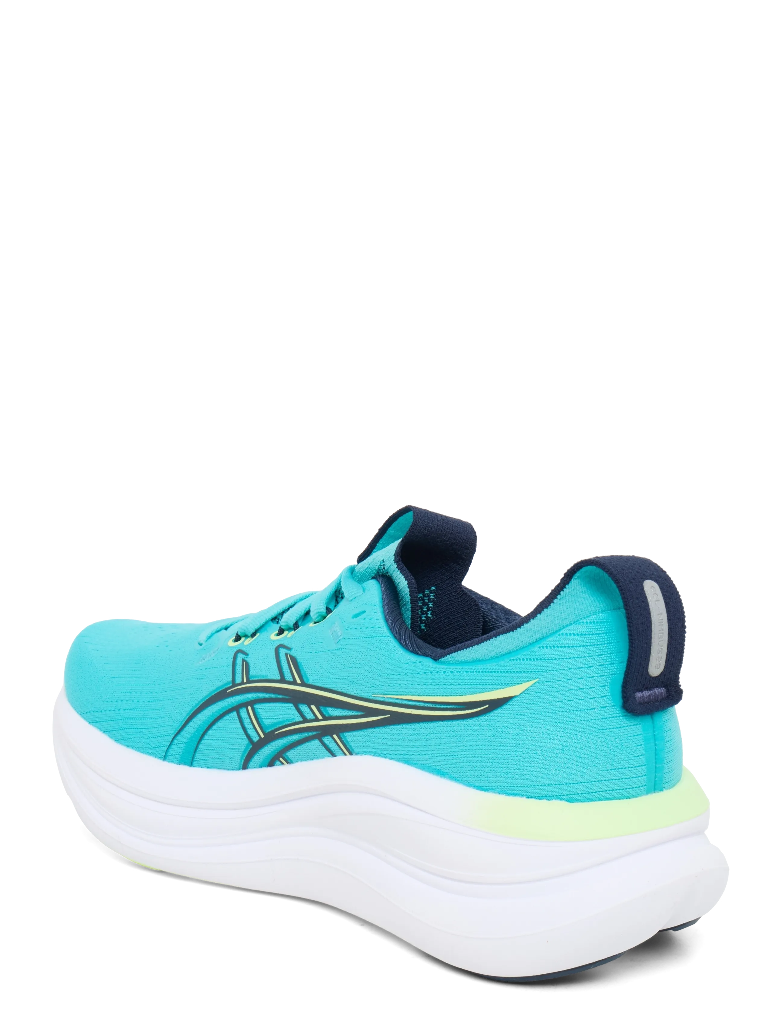 Asics - GEL-NIMBUS 28 - löparskor - energy aqua/midnight - 1