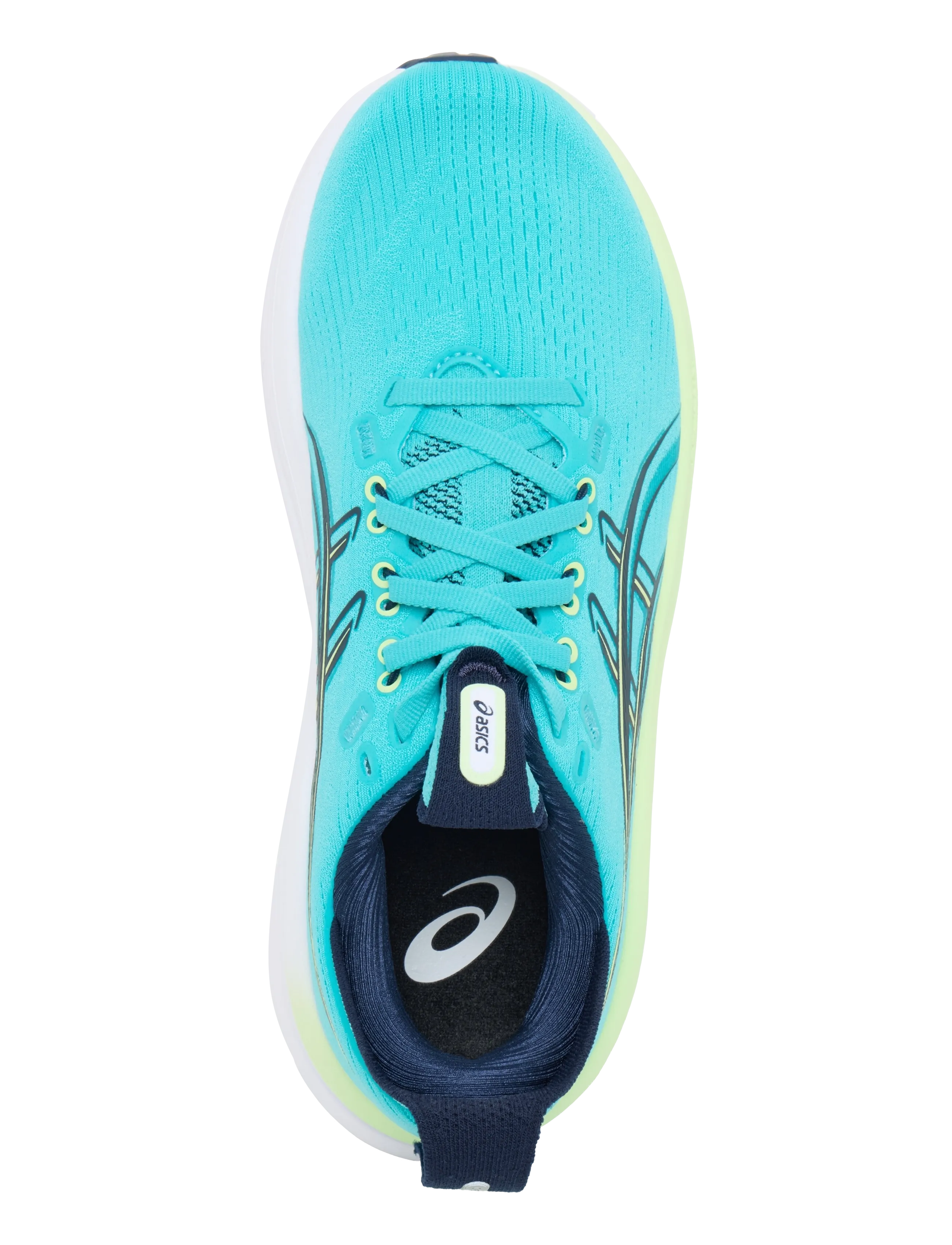 Asics - GEL-NIMBUS 28 - löparskor - energy aqua/midnight - 3