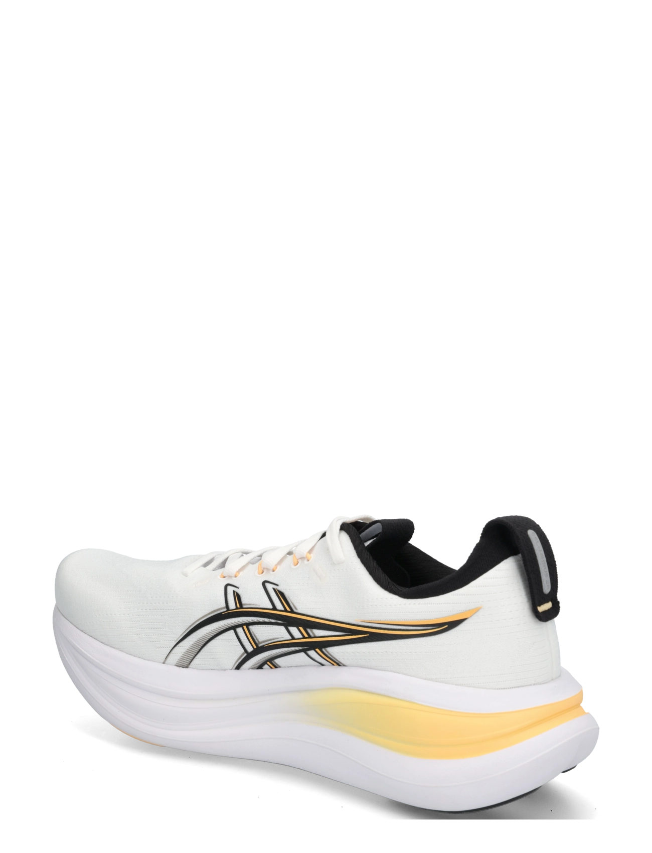 Asics - GEL-NIMBUS 28 - running shoes - white/stadium orange - 1