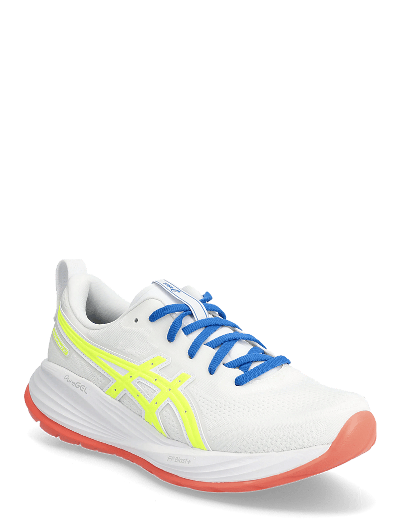 Asics - GEL-CUMULUS 27 ATC - running shoes - white/safety yellow - 0