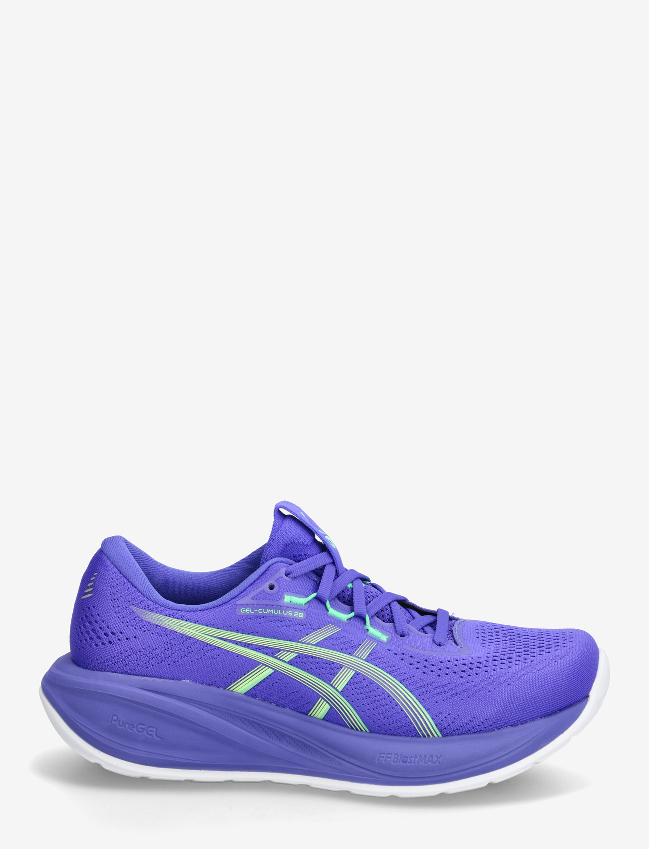 Asics - GEL-CUMULUS 28 - shoes - cobalt burst/illuminate green - 1