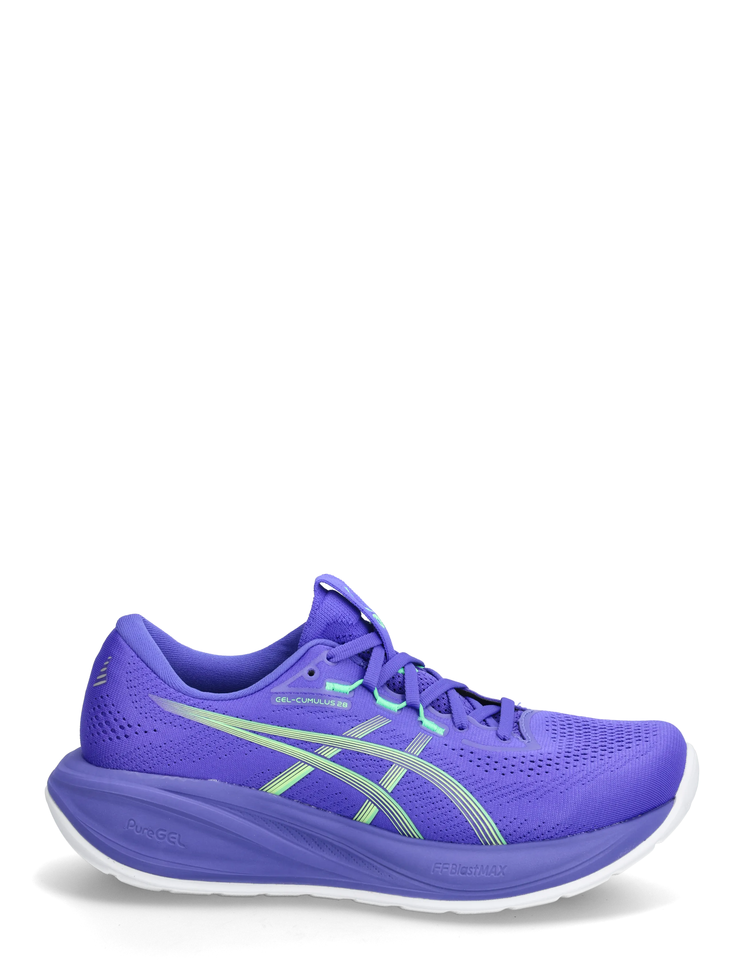 Asics - GEL-CUMULUS 28 - löparskor - cobalt burst/illuminate green - 1