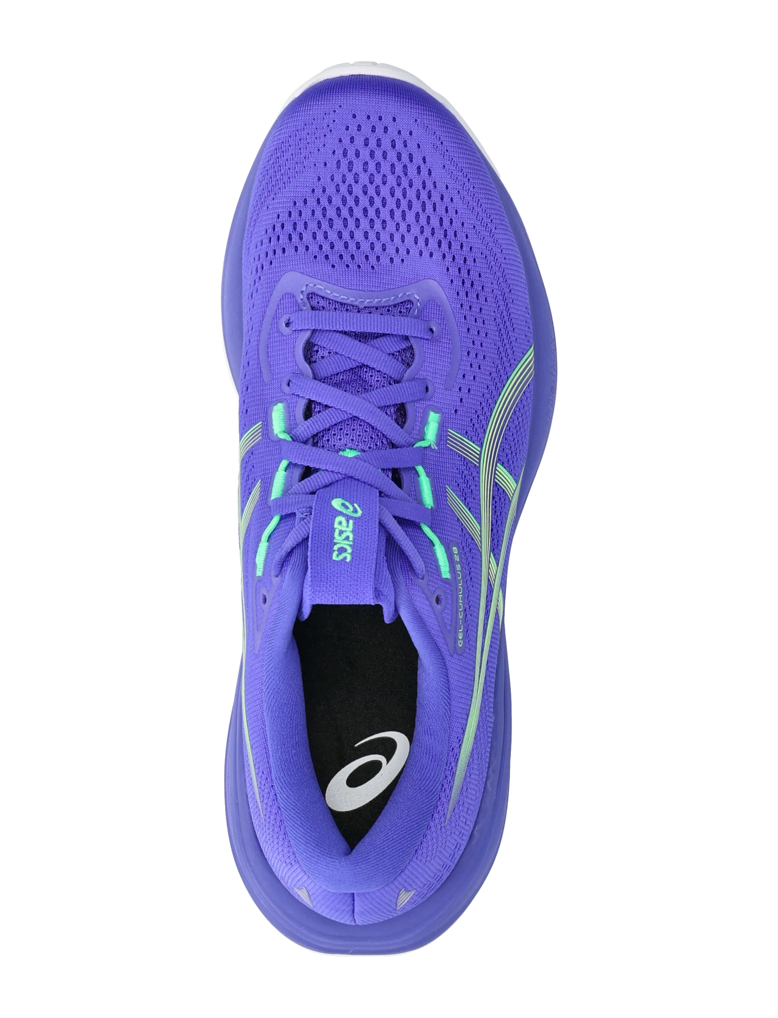 Asics - GEL-CUMULUS 28 - löparskor - cobalt burst/illuminate green - 3