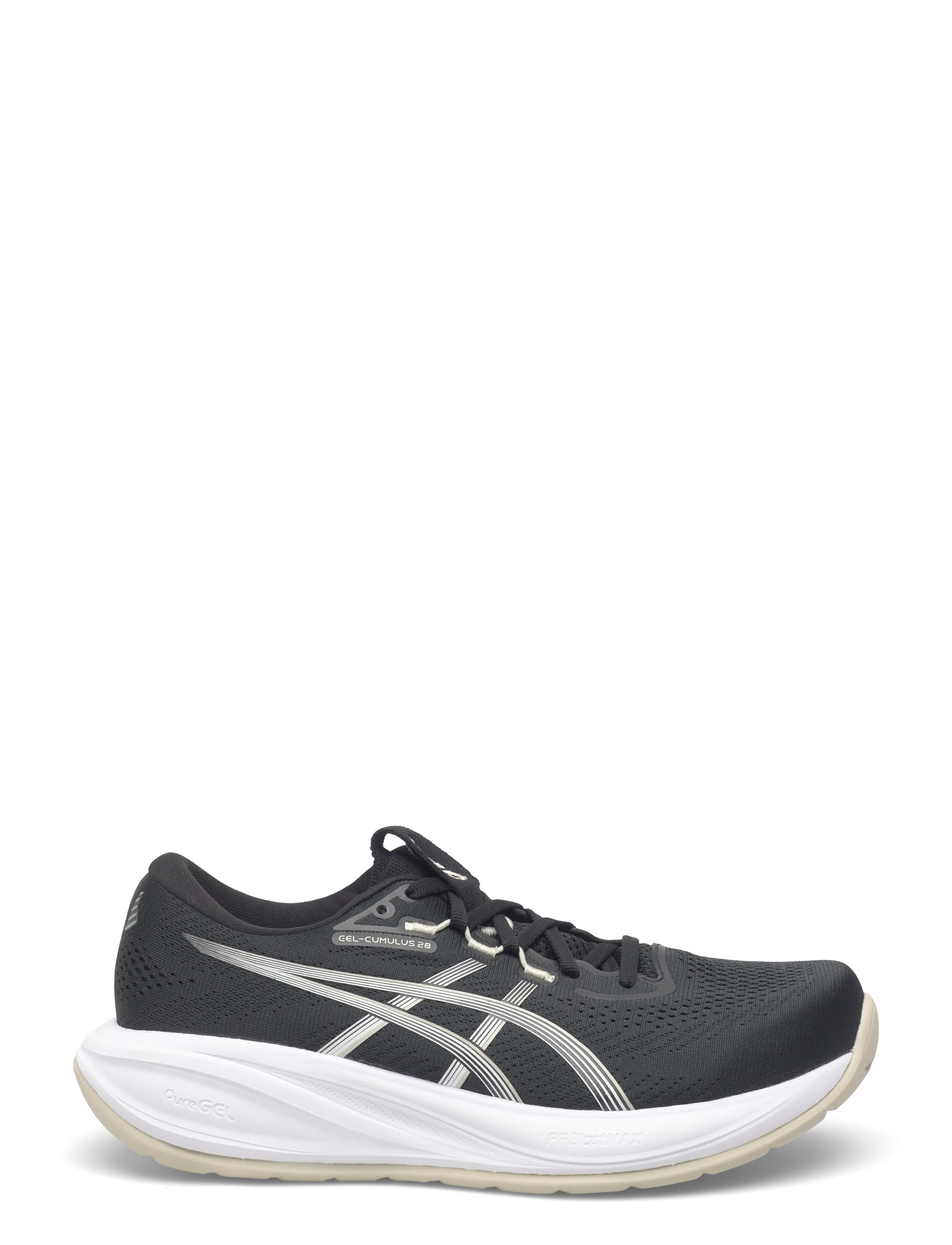Asics - GEL-CUMULUS 28 - shoes - black/white - 1