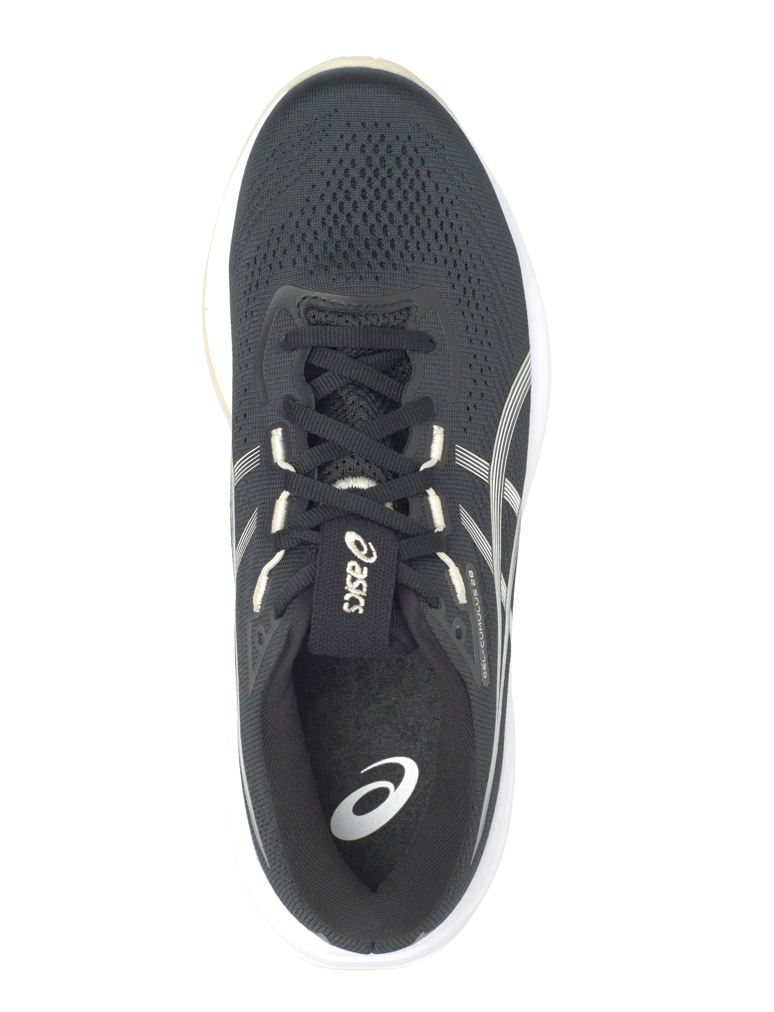 Asics - GEL-CUMULUS 28 - shoes - black/white - 3