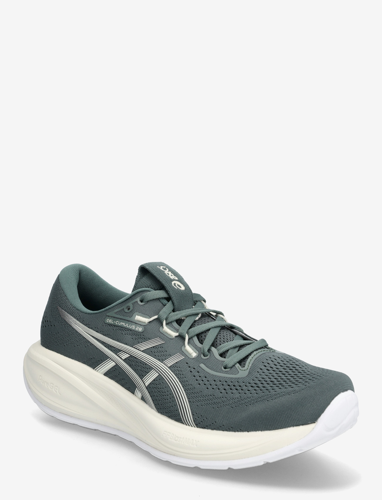 Asics - GEL-CUMULUS 28 - shoes - dusty fern/ivory - 0