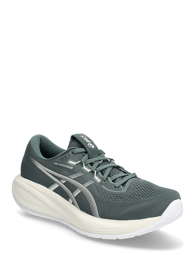 Asics - GEL-CUMULUS 28 - shoes - dusty fern/ivory - 0