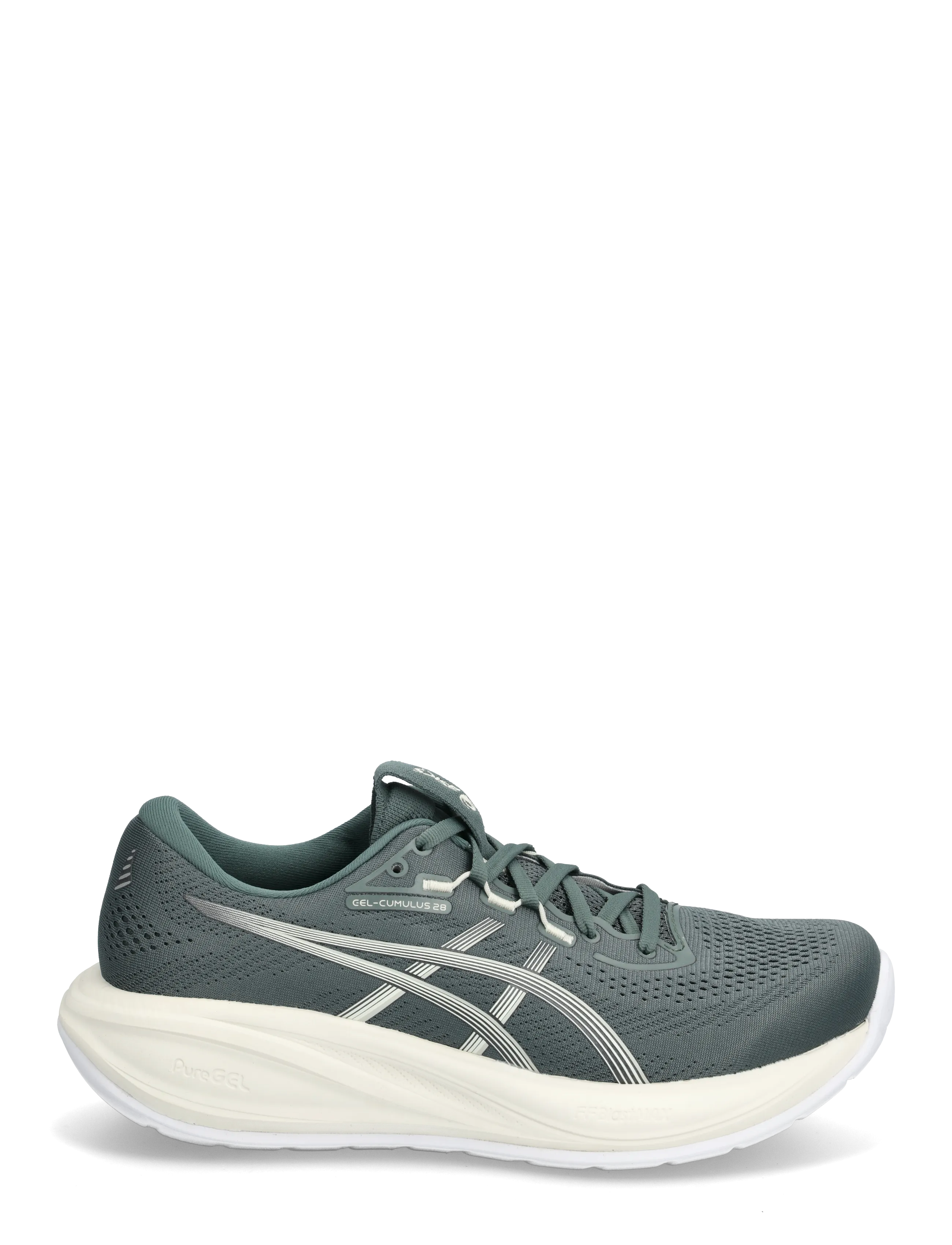 Asics - GEL-CUMULUS 28 - shoes - dusty fern/ivory - 1