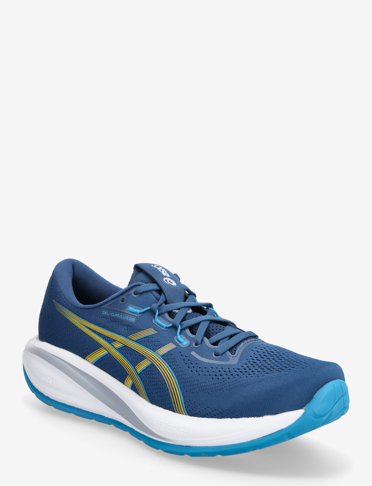 Asics - GEL-CUMULUS 28 - running shoes - twilight blue/yamabuki - 0