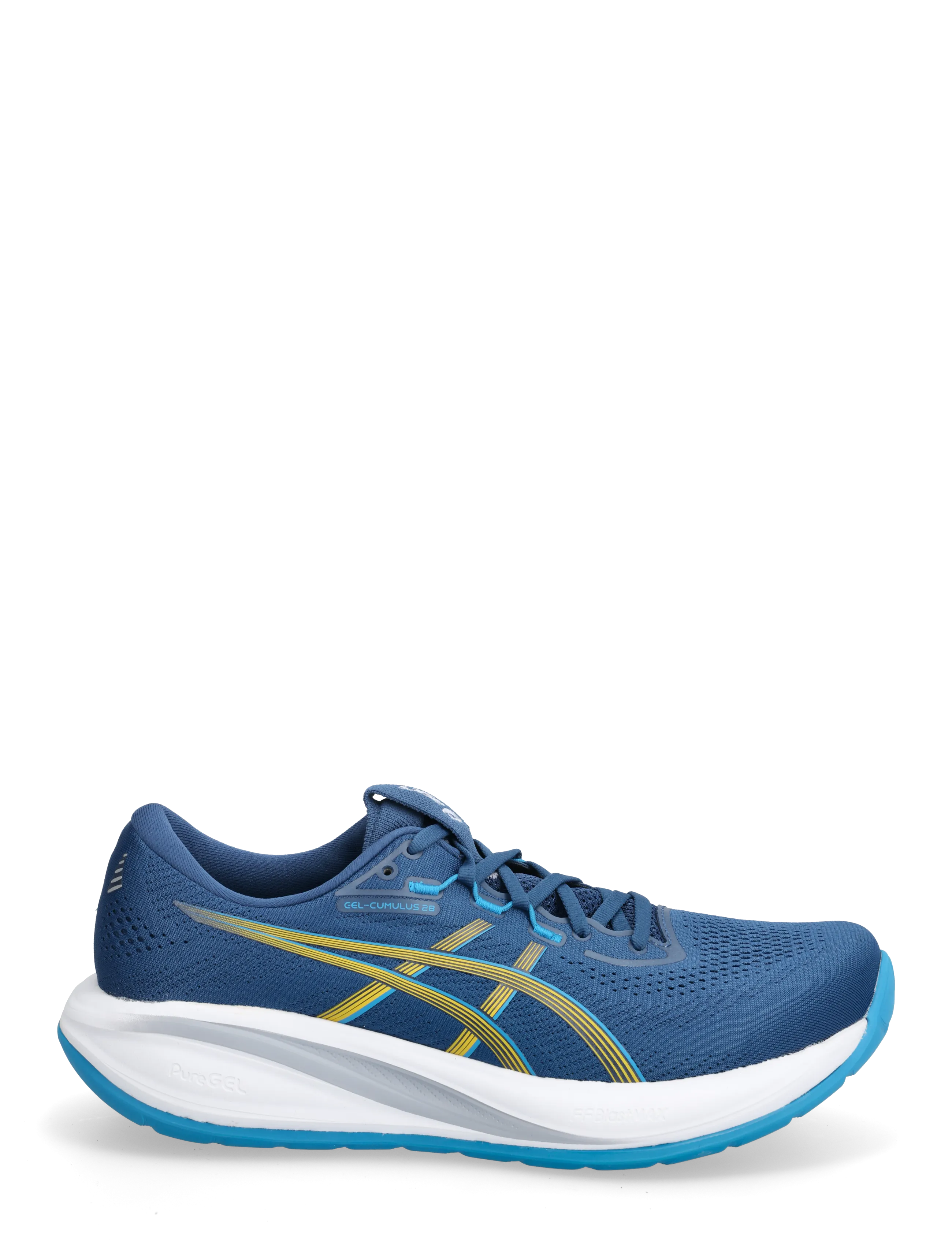 Asics - GEL-CUMULUS 28 - shoes - twilight blue/yamabuki - 1