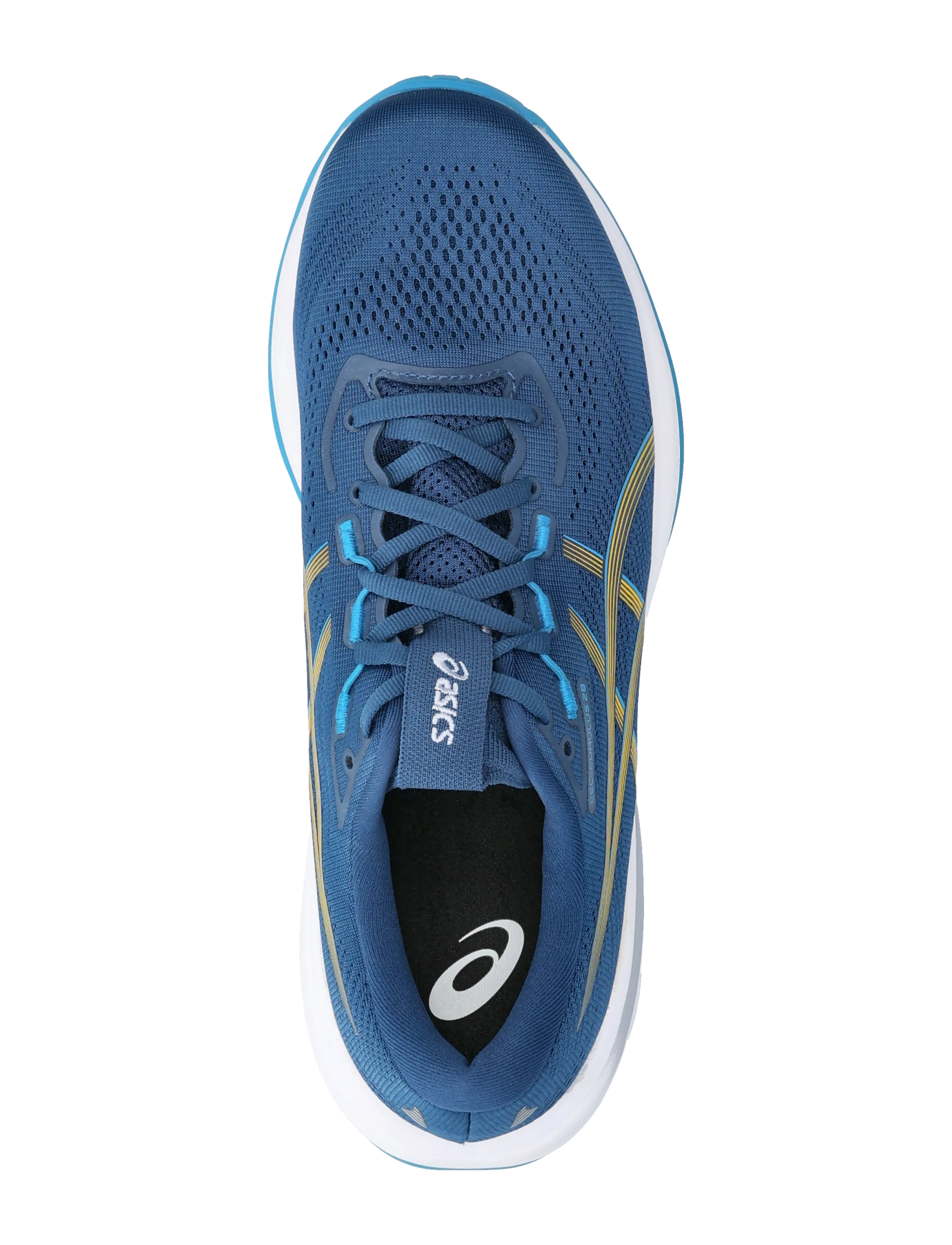 Asics - GEL-CUMULUS 28 - shoes - twilight blue/yamabuki - 3