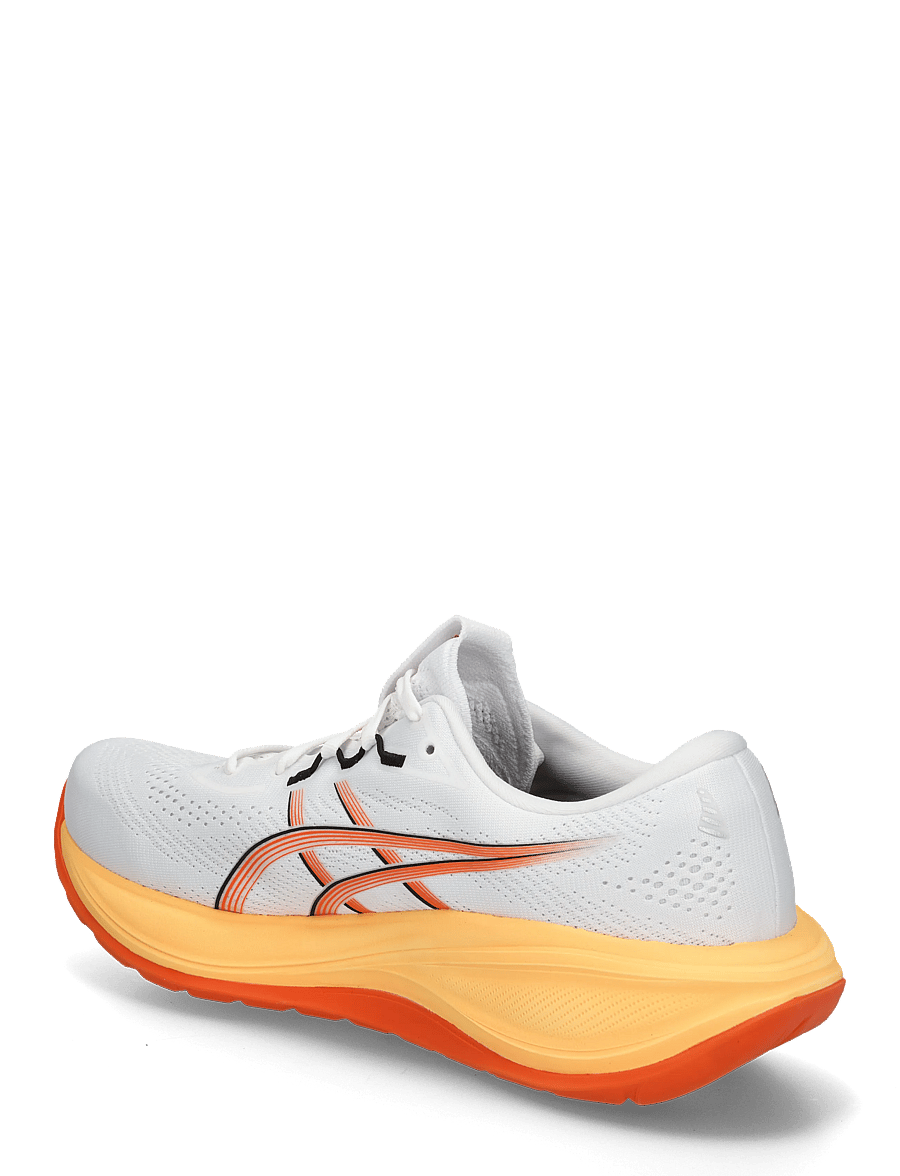 Asics - GEL-CUMULUS 28 - shoes - white/energy orange - 1