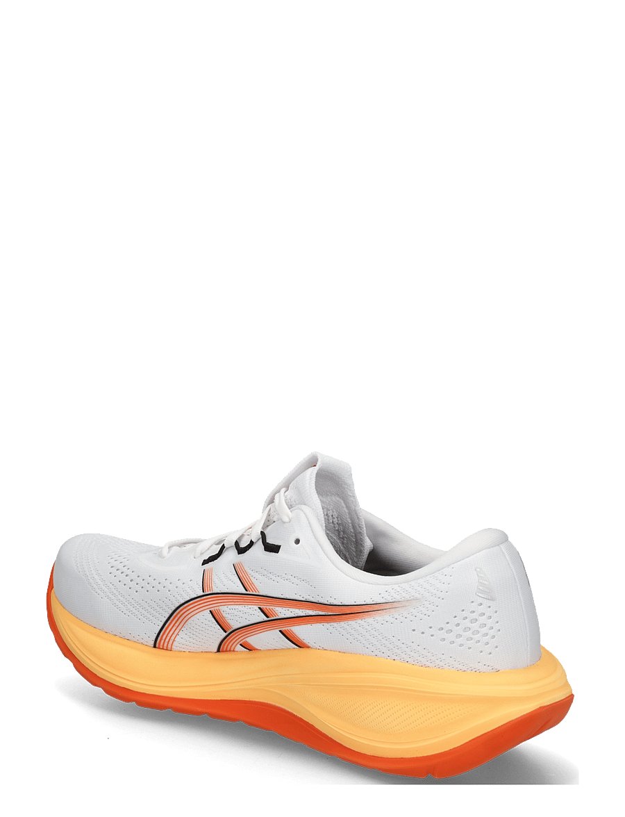 Asics - GEL-CUMULUS 28 - shoes - white/energy orange - 1