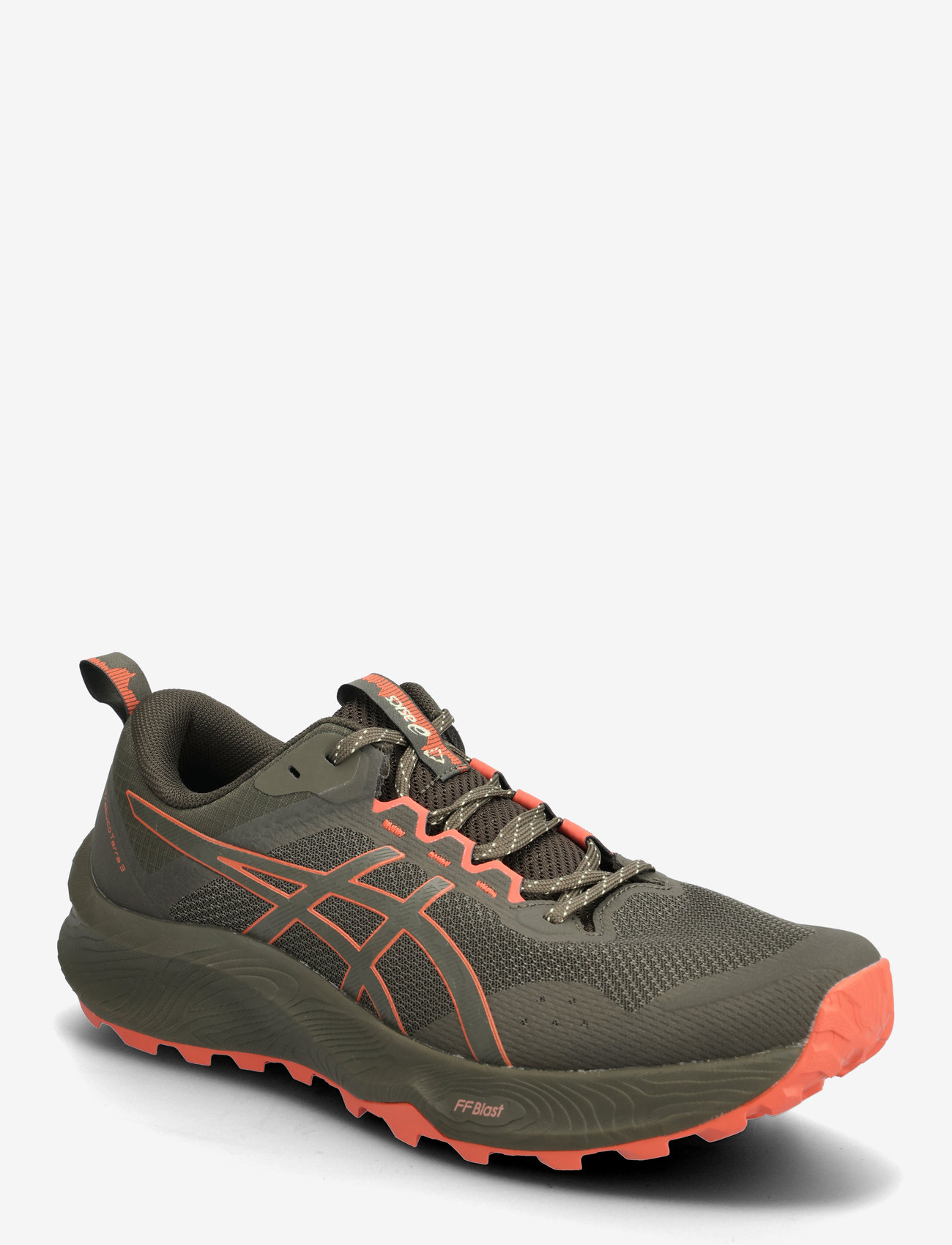 Asics - Trabuco Terra 3 - löparskor - brown stone/spicy red - 0