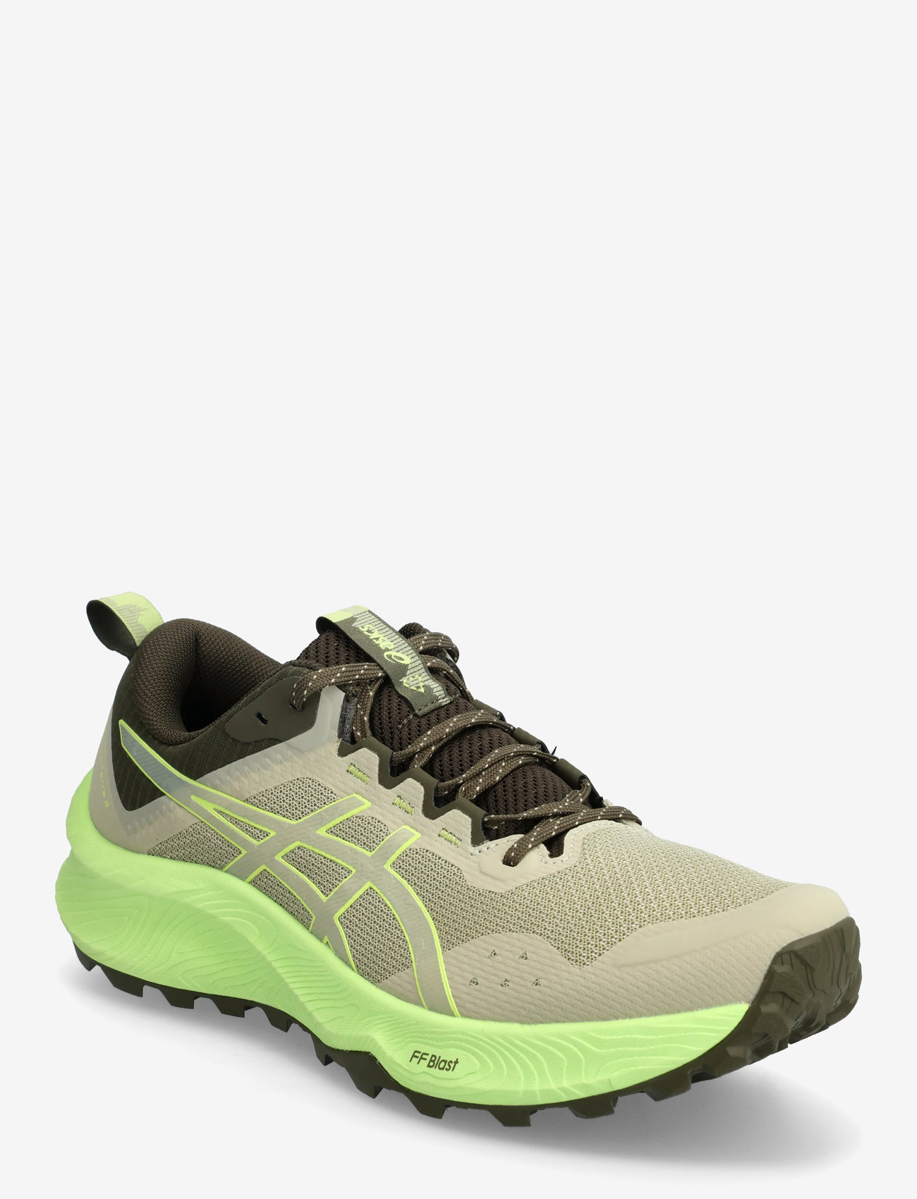 Asics - Trabuco Terra 3 - löparskor - khaki/lime green - 0